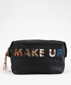 Washbag XXL - Black Beauty with Wild MAKE UP