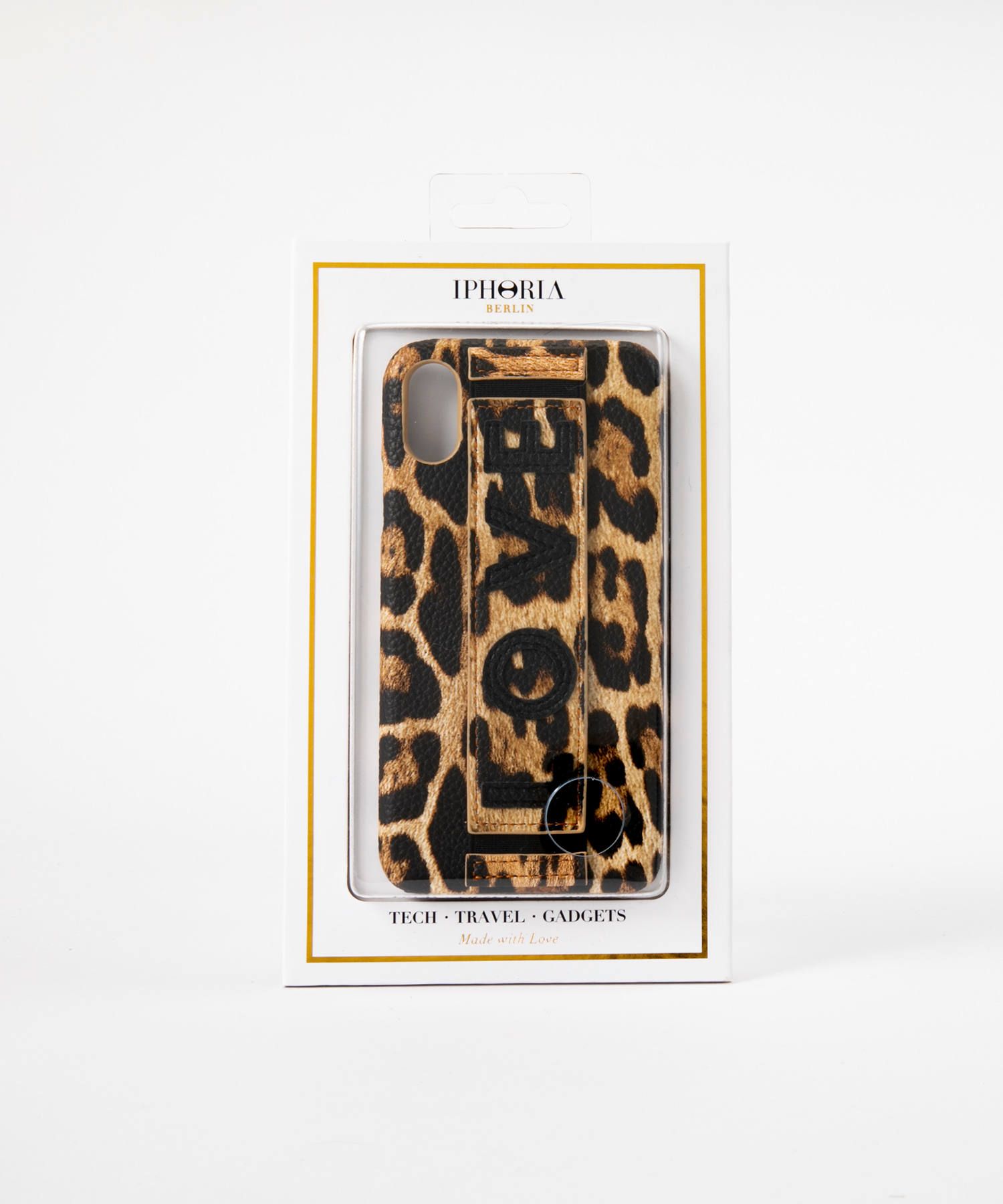 Case for Apple iPhone X/XS - Clutch Case with Leo Print