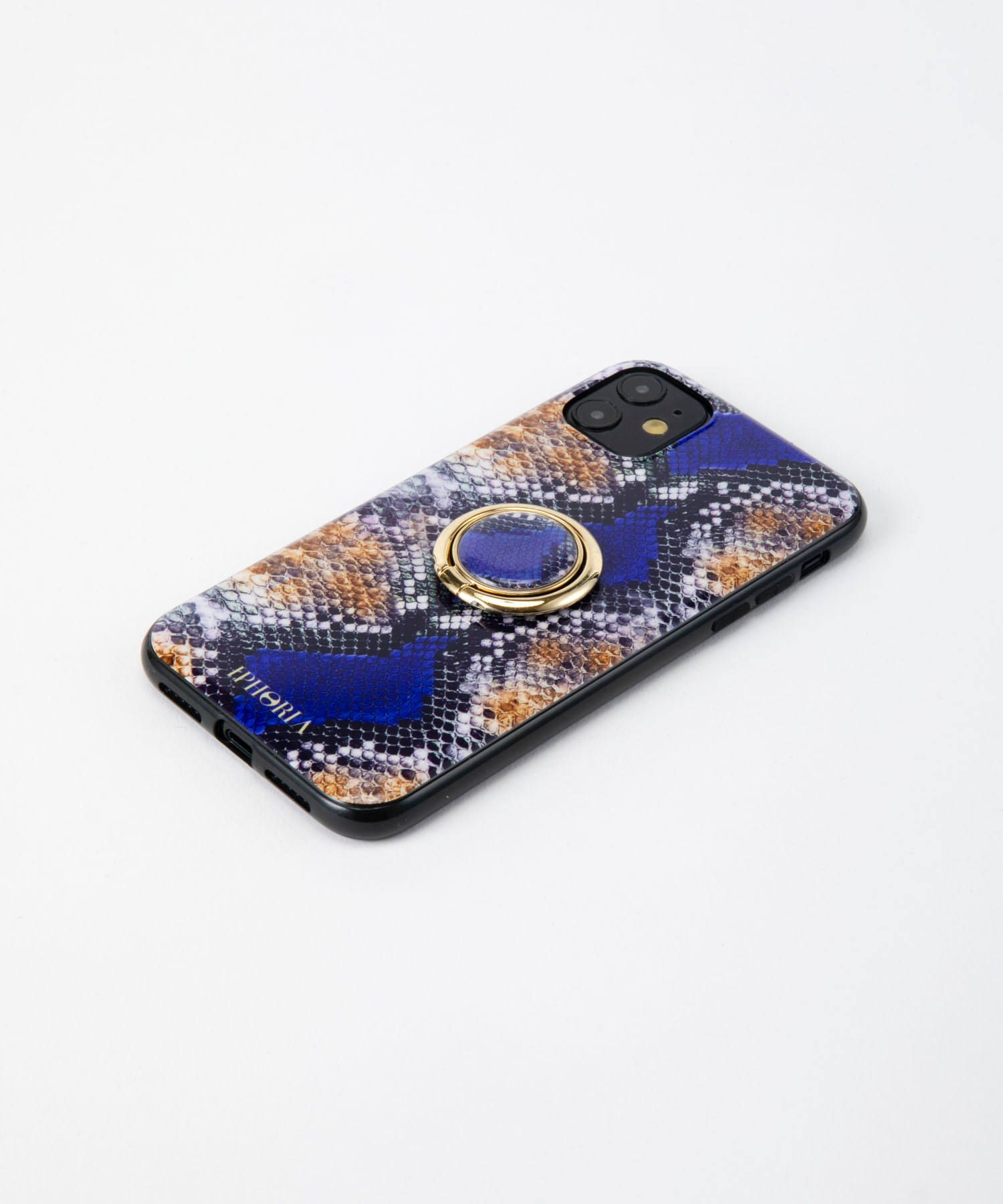 Case for Apple iPhone 11 - Gold Ring with Wild Snake