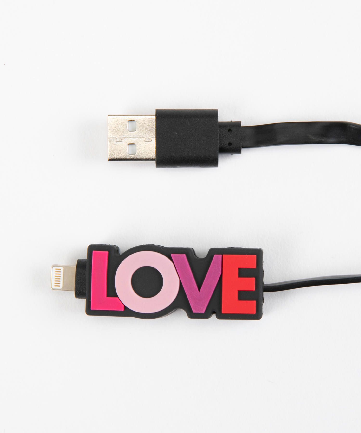 Charging Cable extra long for Apple iPhone - Love Rose