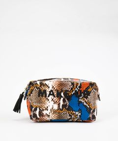 Washbag - Wild Snake with Black MAKE- UP