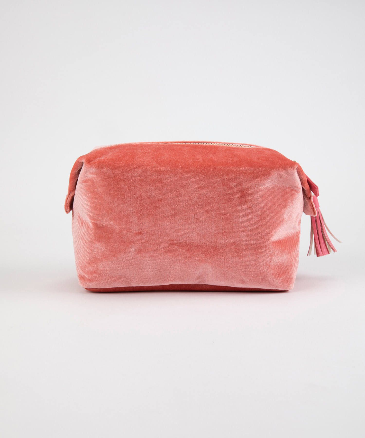 Washbag - Nude with Pink Heart