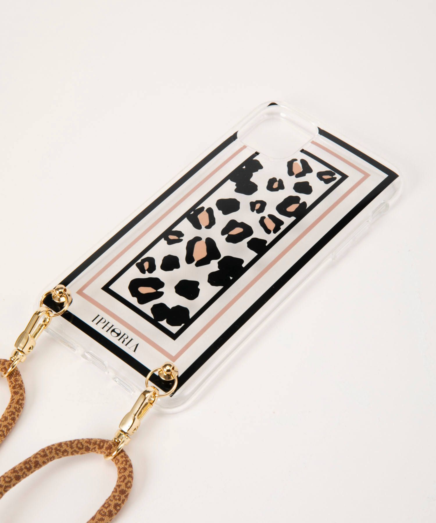 Necklace Case for Apple IP 11Pro Max - Transparent Leo