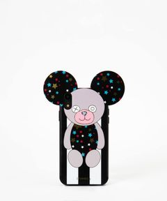 Case for Apple iPhone XR - Teddy Case Stars B&W Stripes