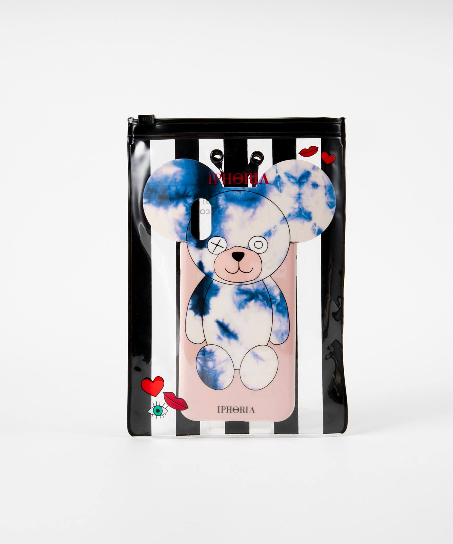 Case for Apple iPhone X/XS - Teddy Case Batik Blue Nude