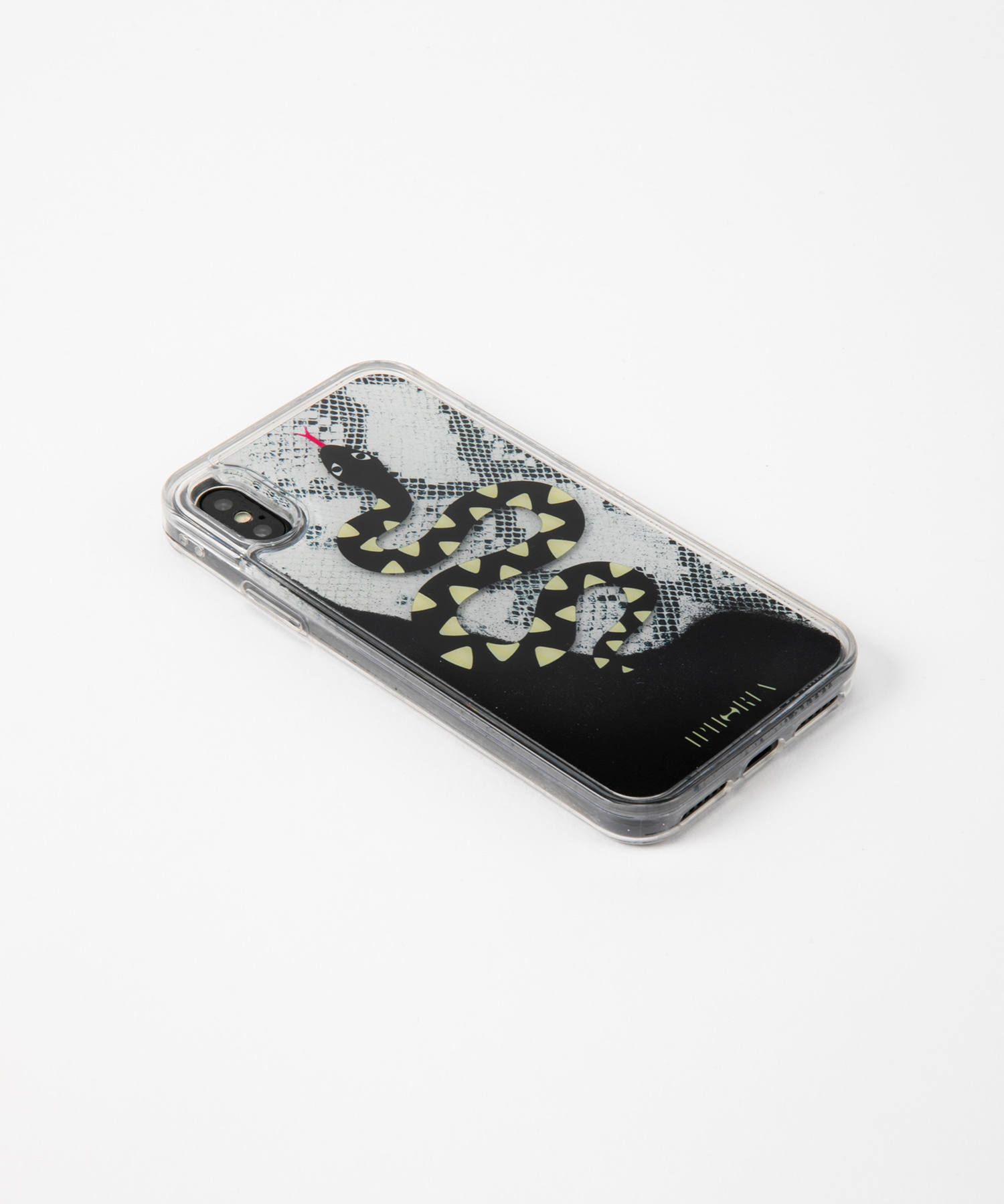 Liquid Case for Apple iPhone X/XS - Black Snake
