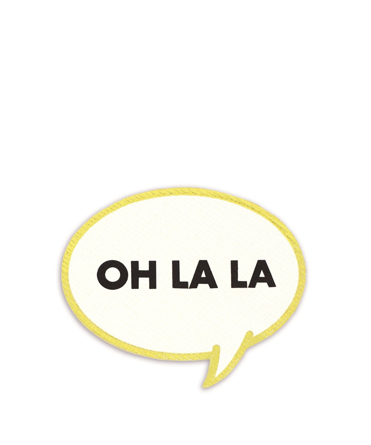 Leather Sticker Oh La La