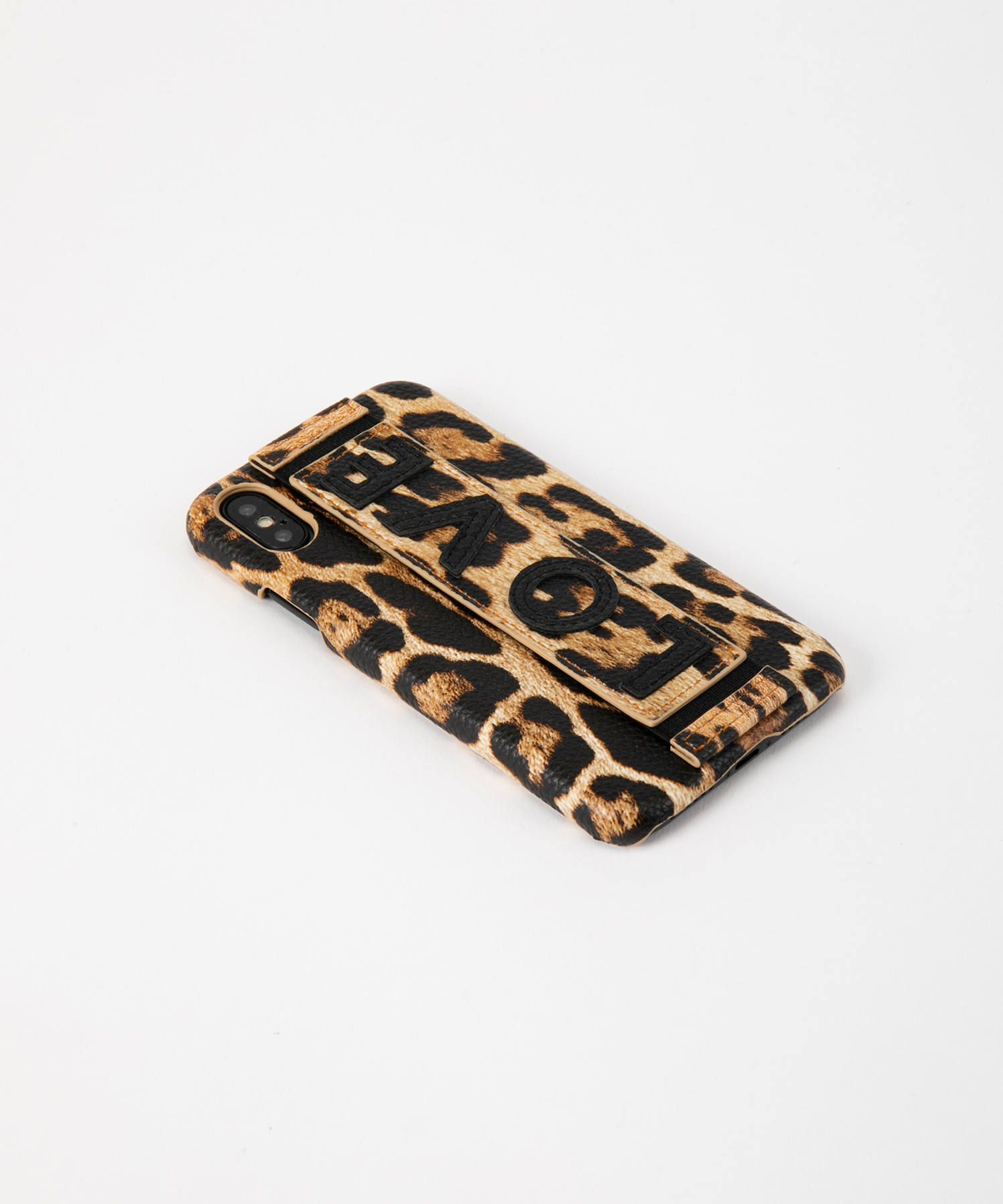Case for Apple iPhone X/XS - Clutch Case with Leo Print