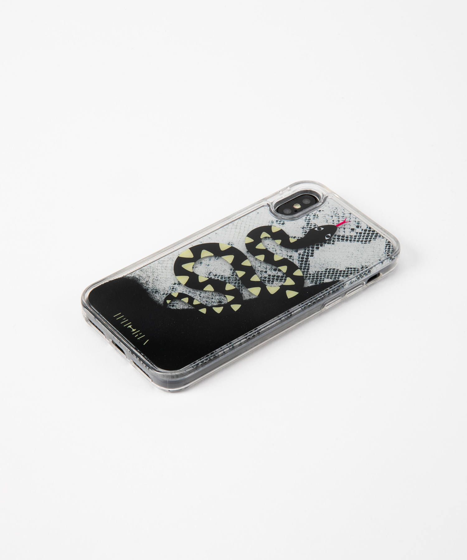 Liquid Case for Apple iPhone X/XS - Black Snake