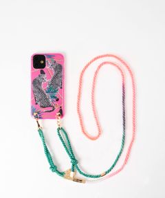 Necklace Case for Apple iPhone 11 - Pink Leopard