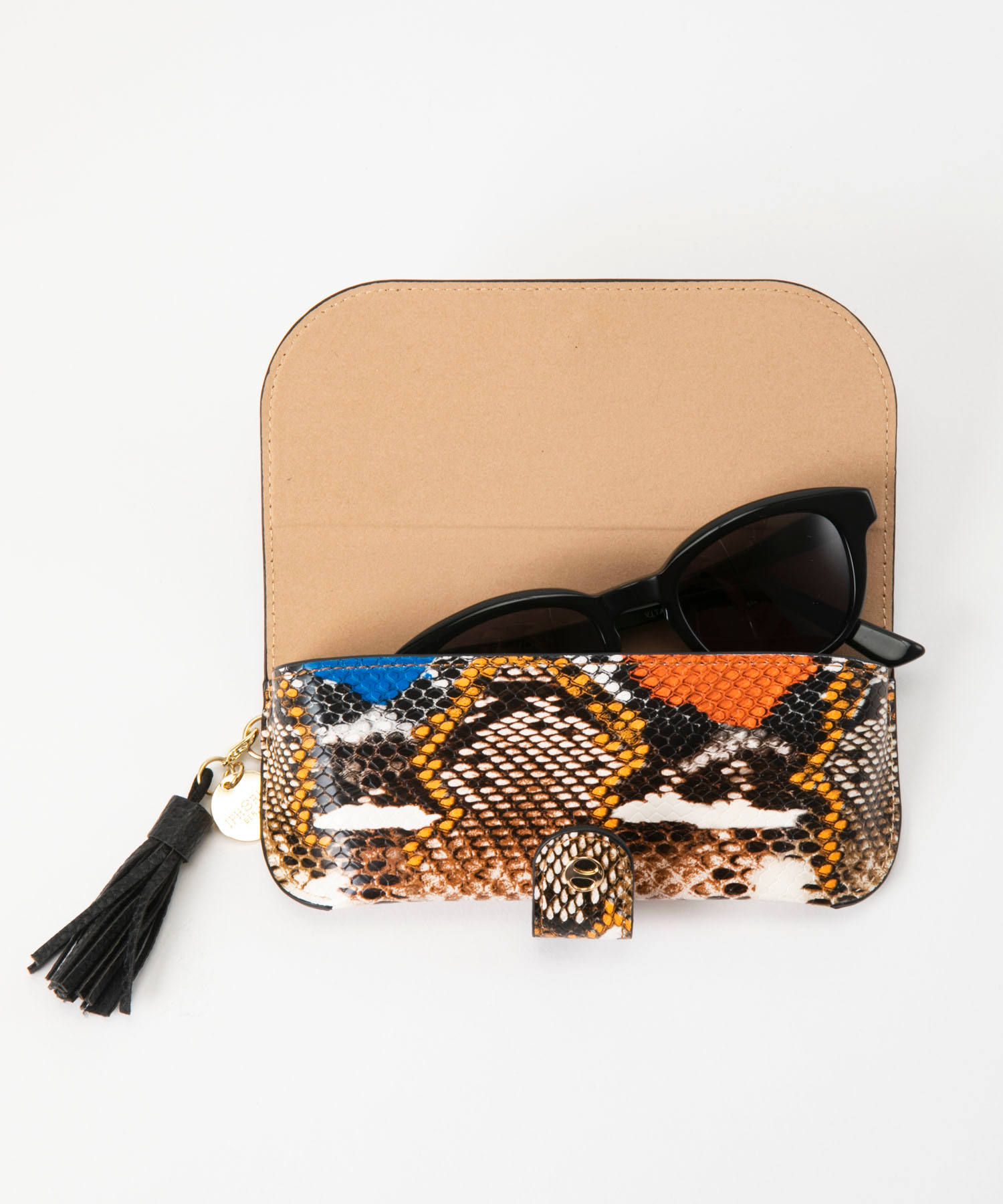 Glasses Case with Bag Holder - Wild Snake