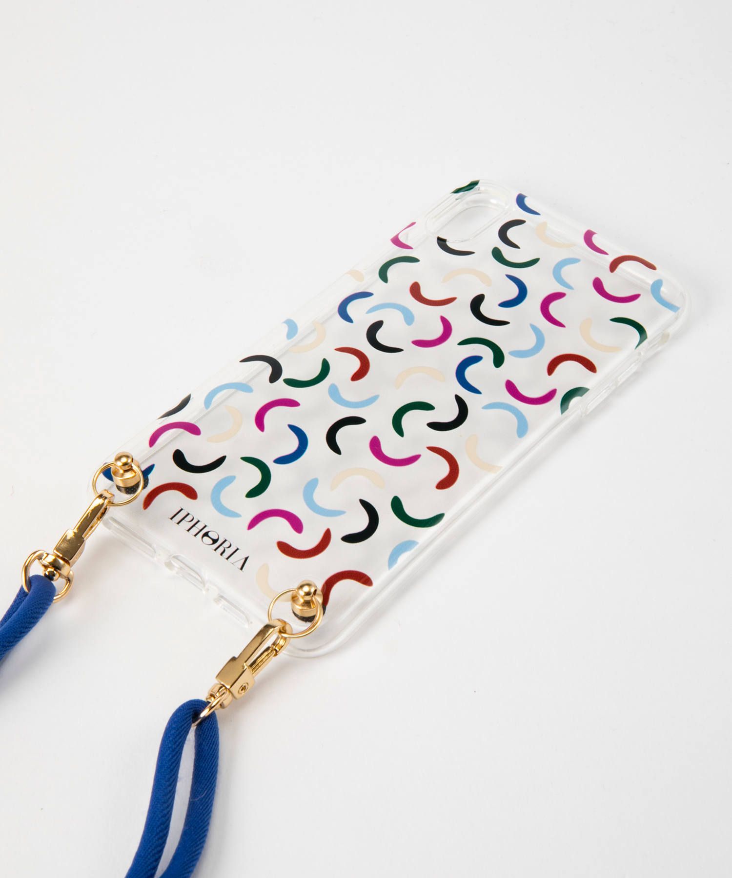Necklace Case for Apple iPhone XS Max - Colorful Memphis