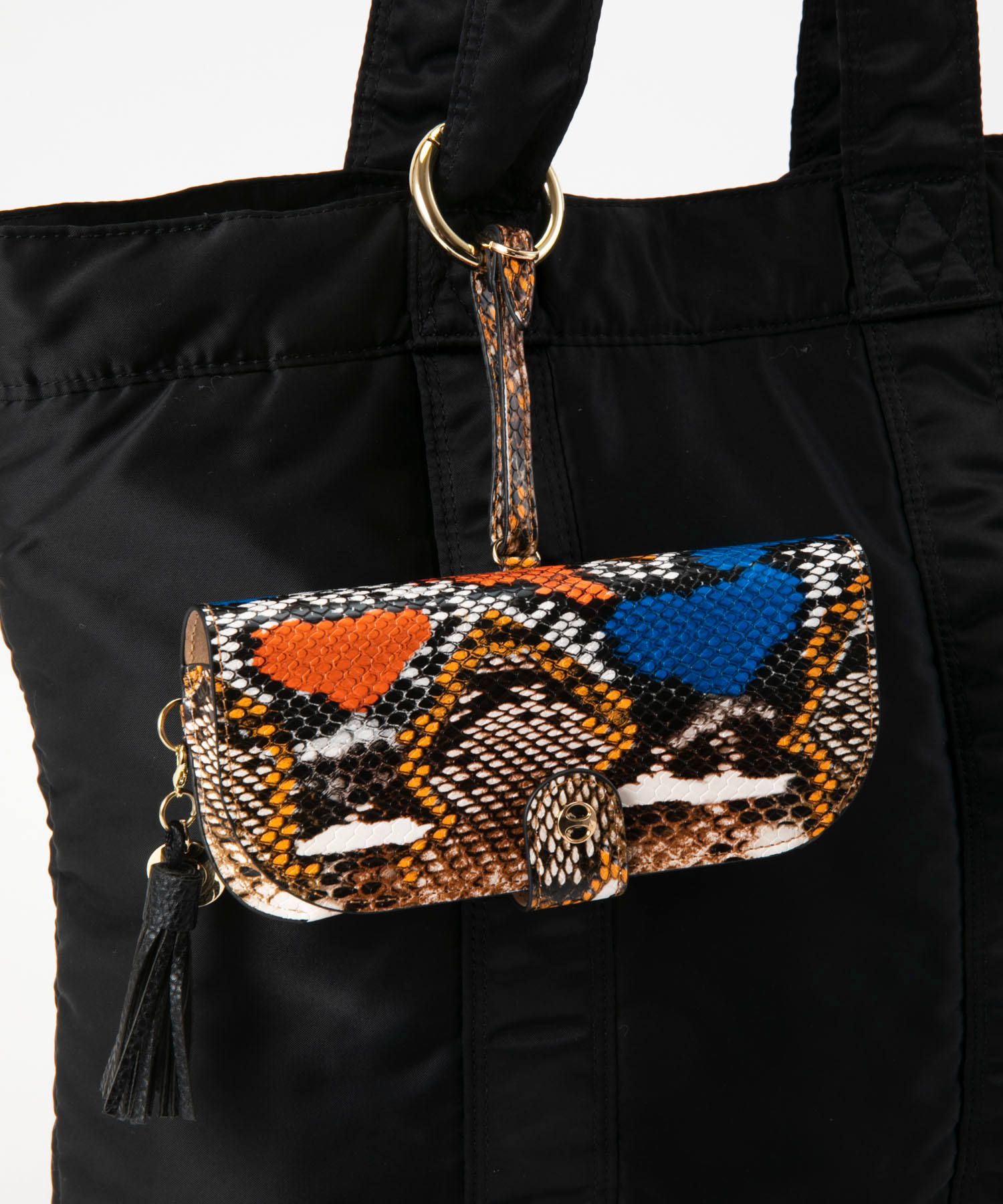 Glasses Case with Bag Holder - Wild Snake