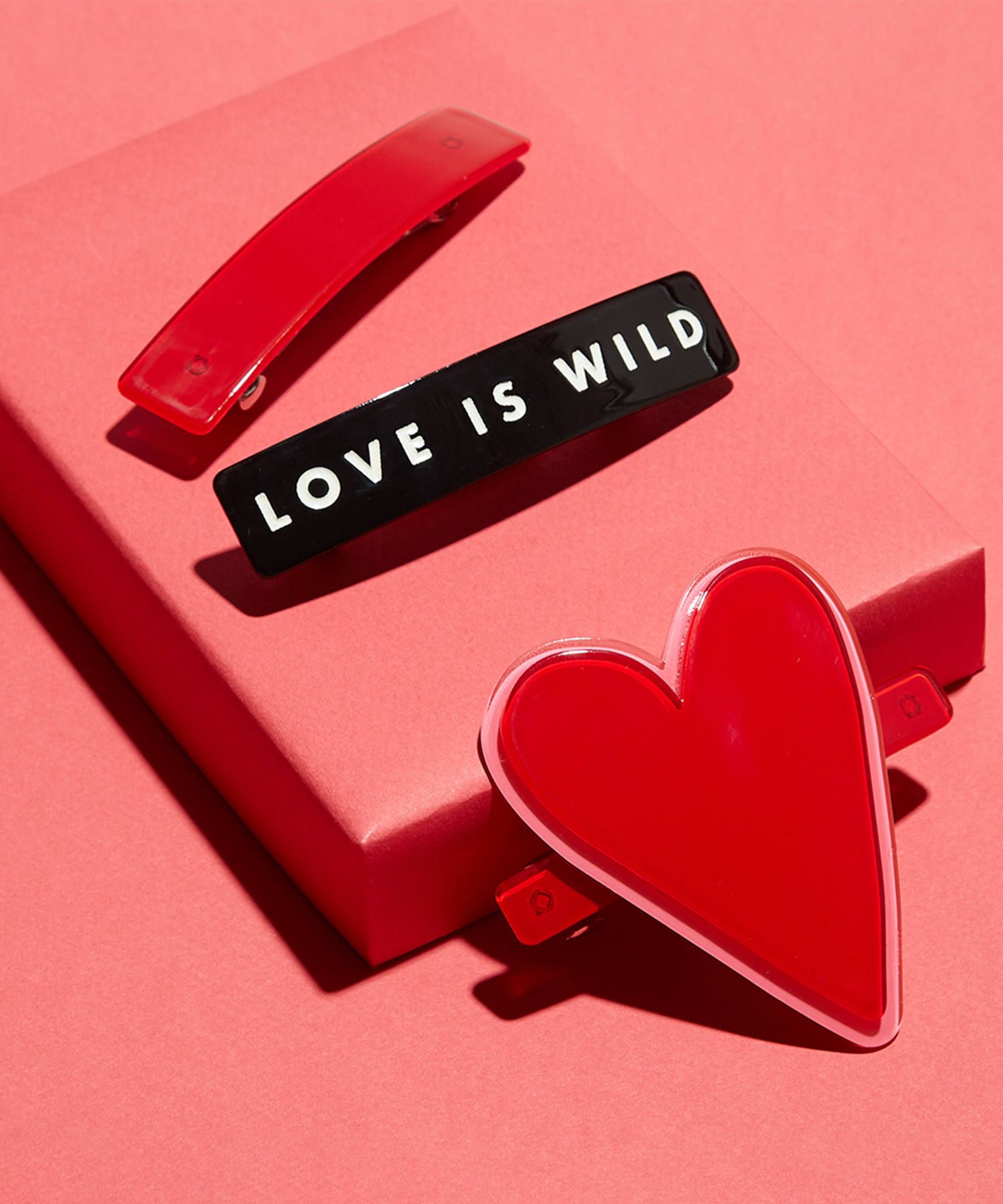 Barette 3er-Set - Love Is Wild