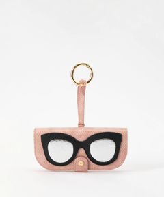 Glasses Case with Bag Holder - Rose Snake With Glasses & Hook in Gold