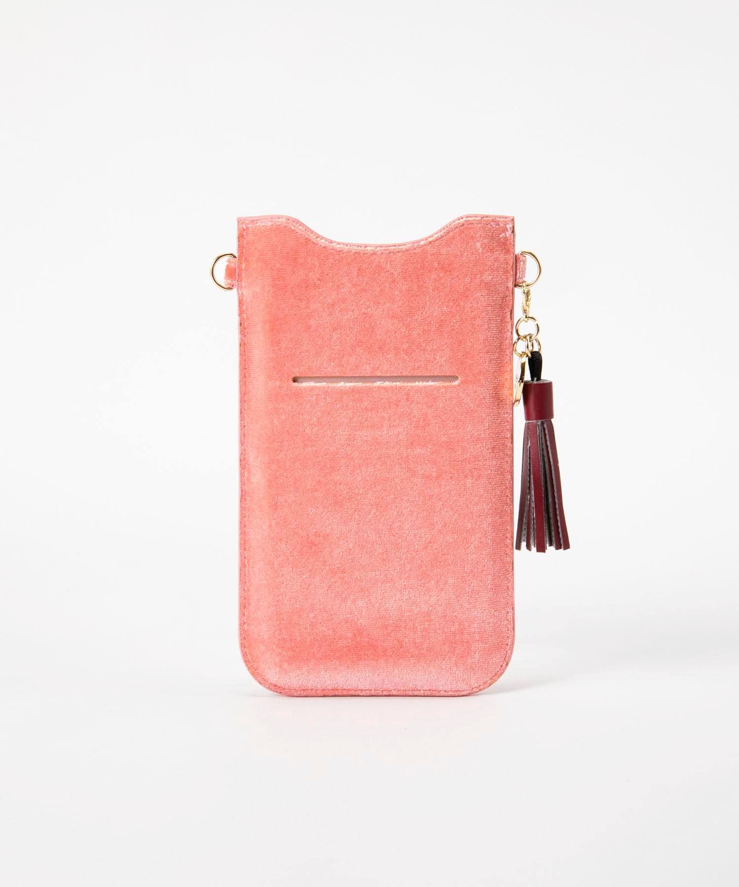Necklace Sleeve Case for Apple iPhone 7+/8+/XR/XS Max/11/11 Pro Max - Rose & Burgundy