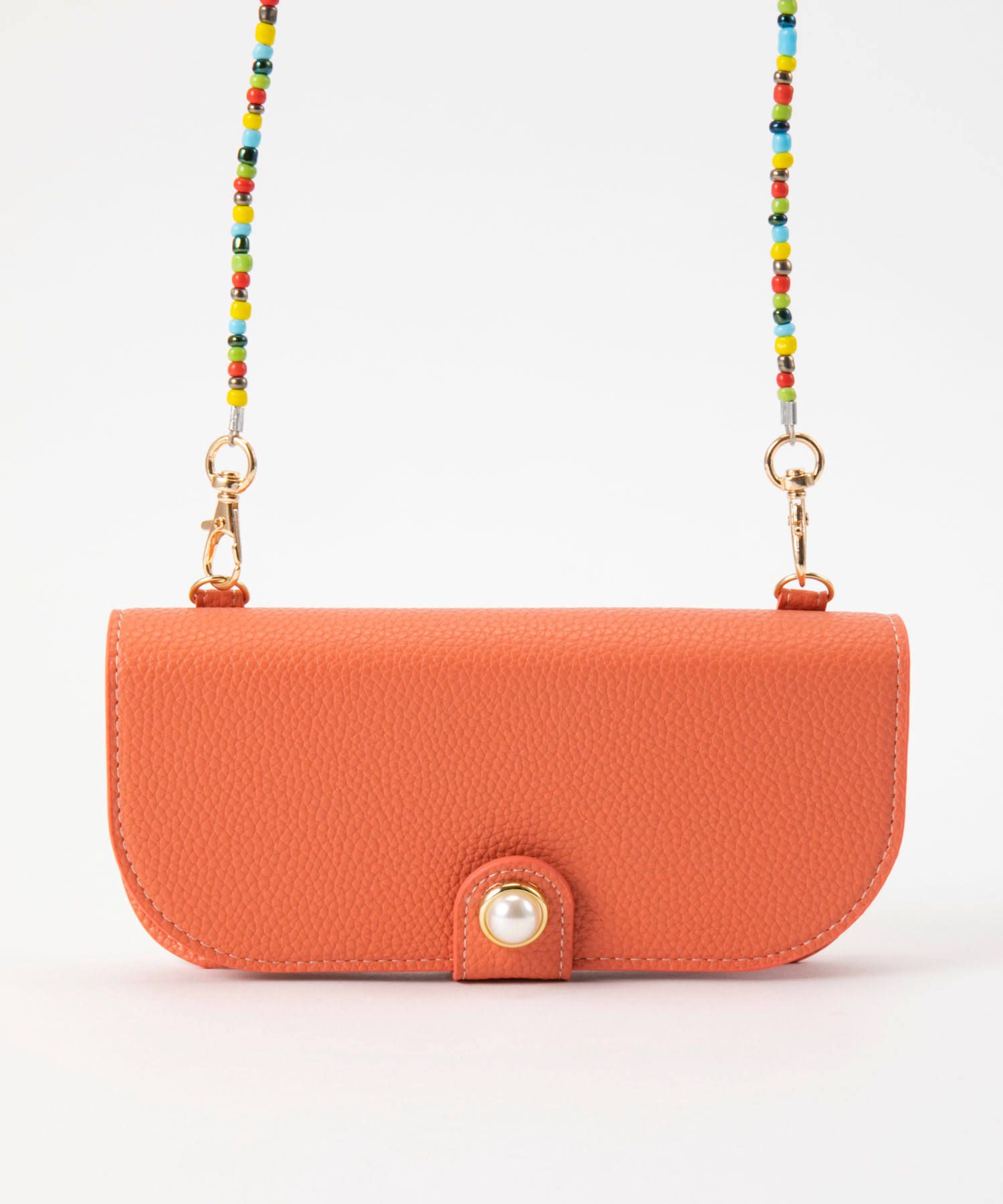 IPHORIA - Glasses Case with Bag Holder - Classic Coral with