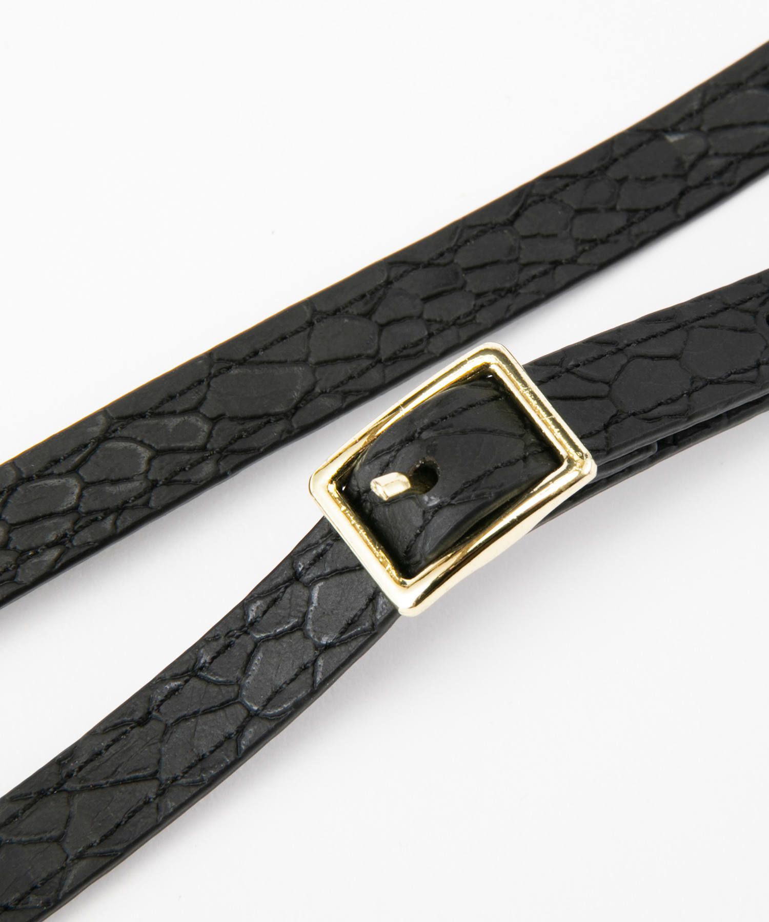 Necklace Strap Case With Card Slot for iPhone X/XS - Black to Blue with Black Strap