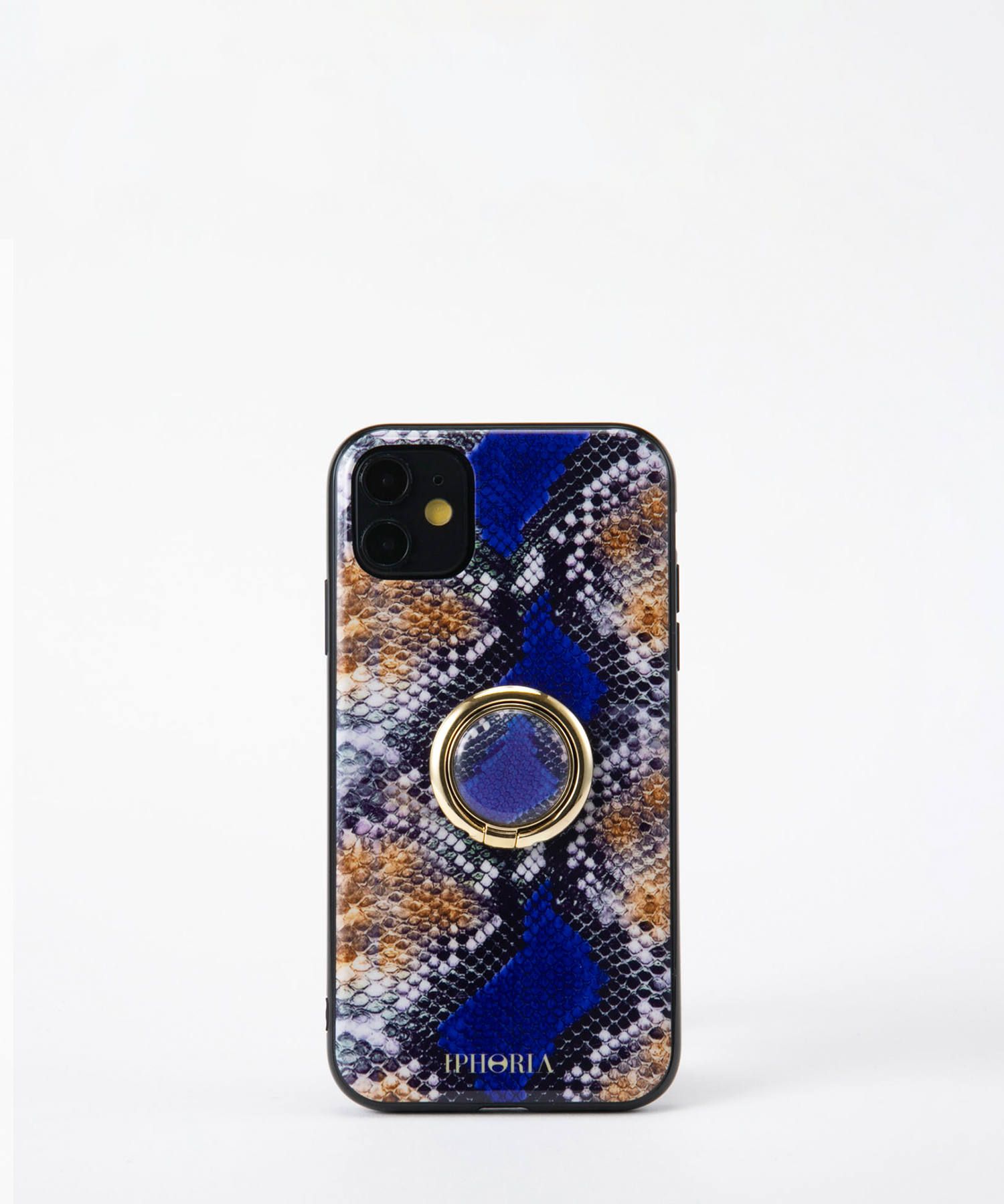 Case for Apple iPhone 11 - Gold Ring with Wild Snake