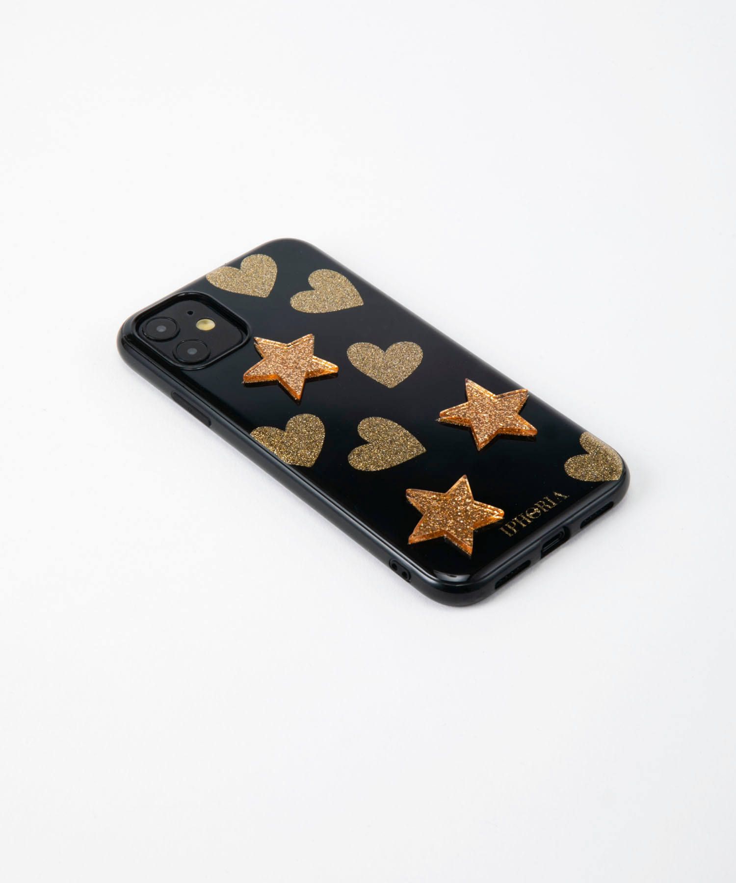 3D Case for Apple iPhone 11 - Heart Star Pattern