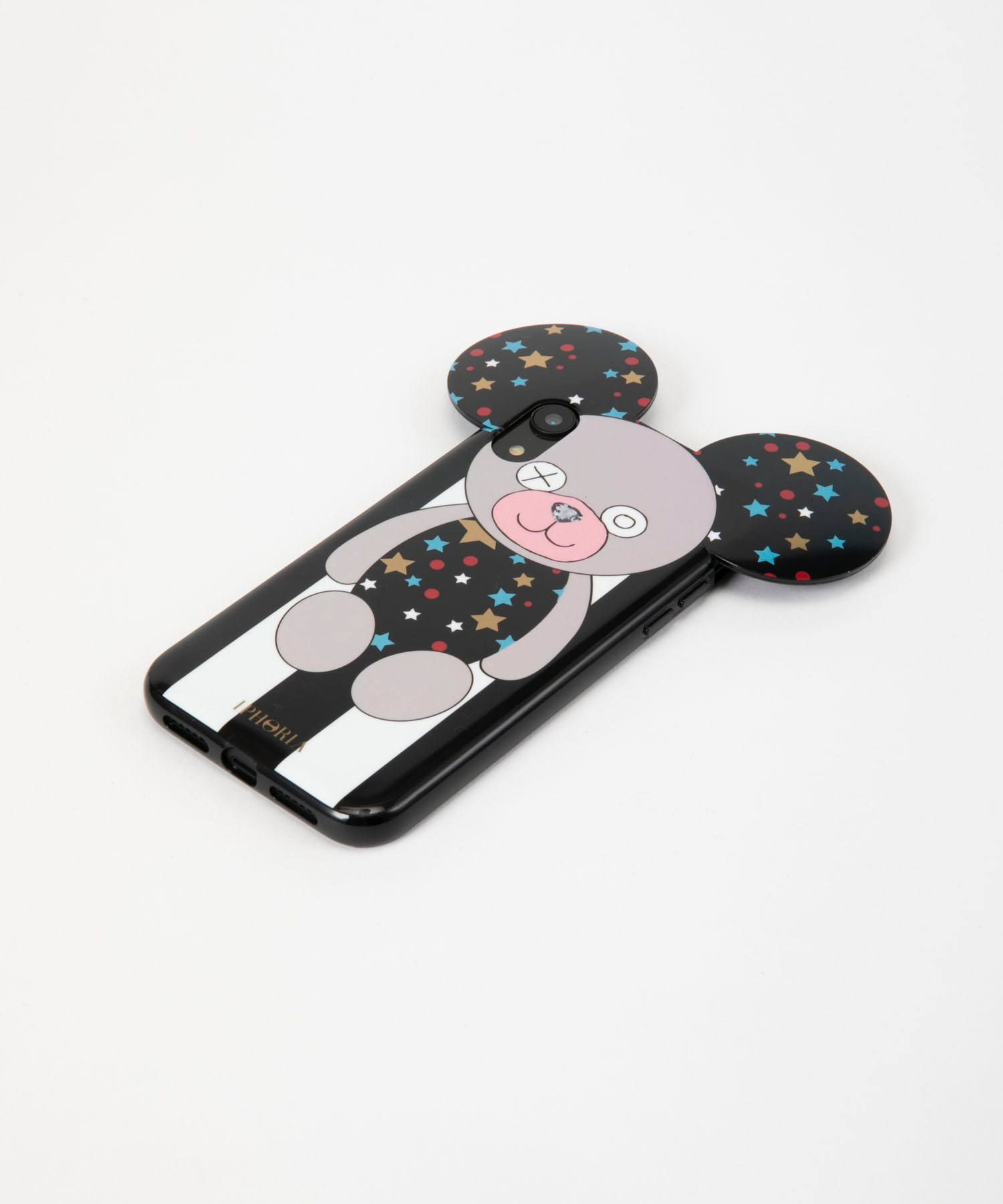 Case for Apple iPhone XR - Teddy Case Stars B&W Stripes