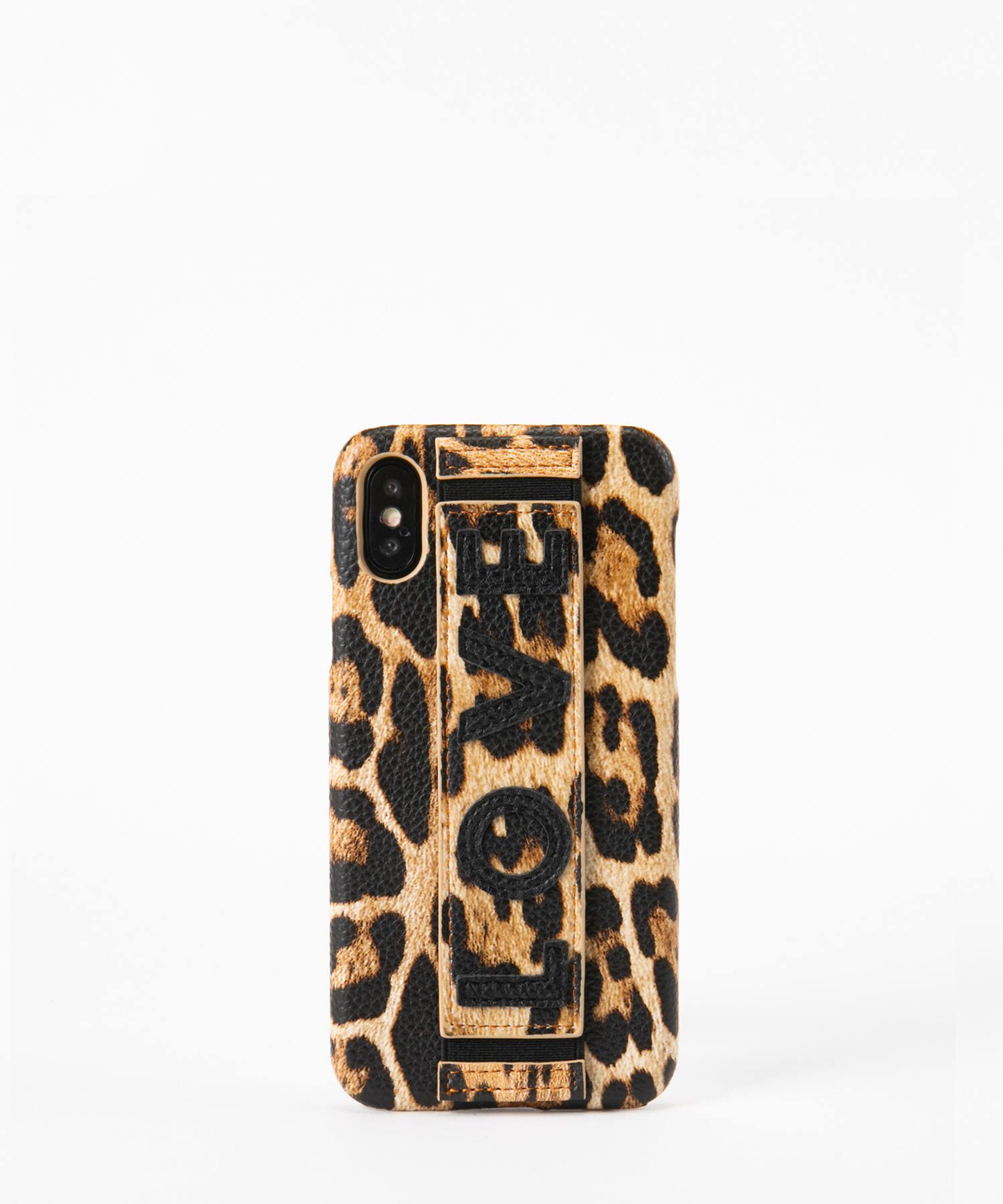 Case for Apple iPhone X/XS - Clutch Case with Leo Print