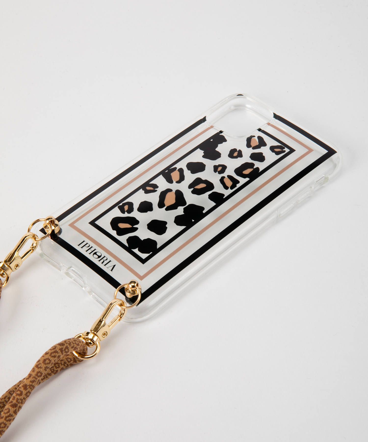 Necklace Case for Apple iPhone 11 - Transparent Leo