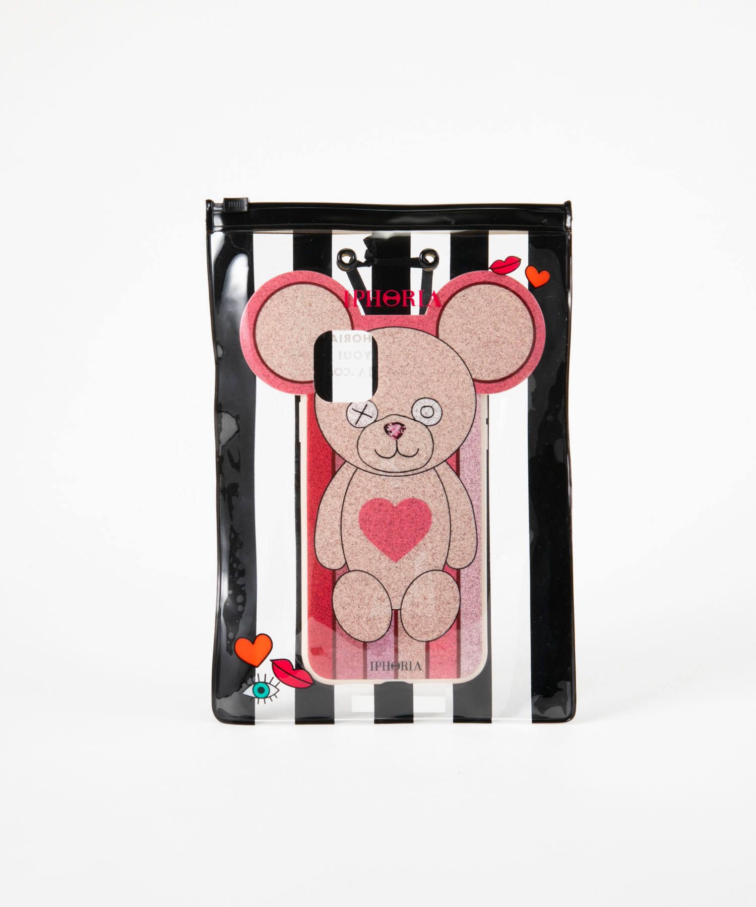Case for Apple iPhone 11 - Teddy Golden Stripes with Heart