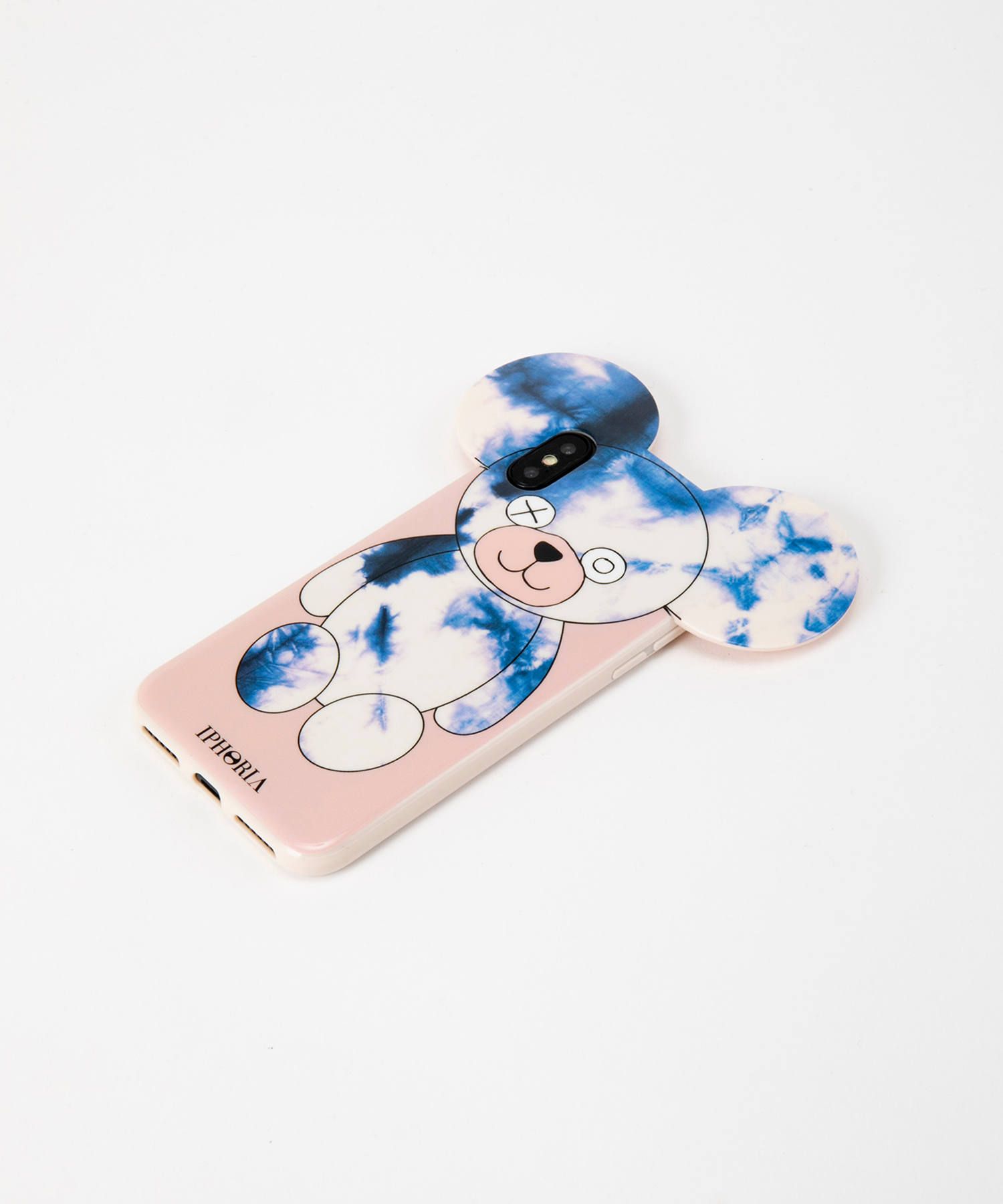 Case for Apple iPhone X/XS - Teddy Case Batik Blue Nude