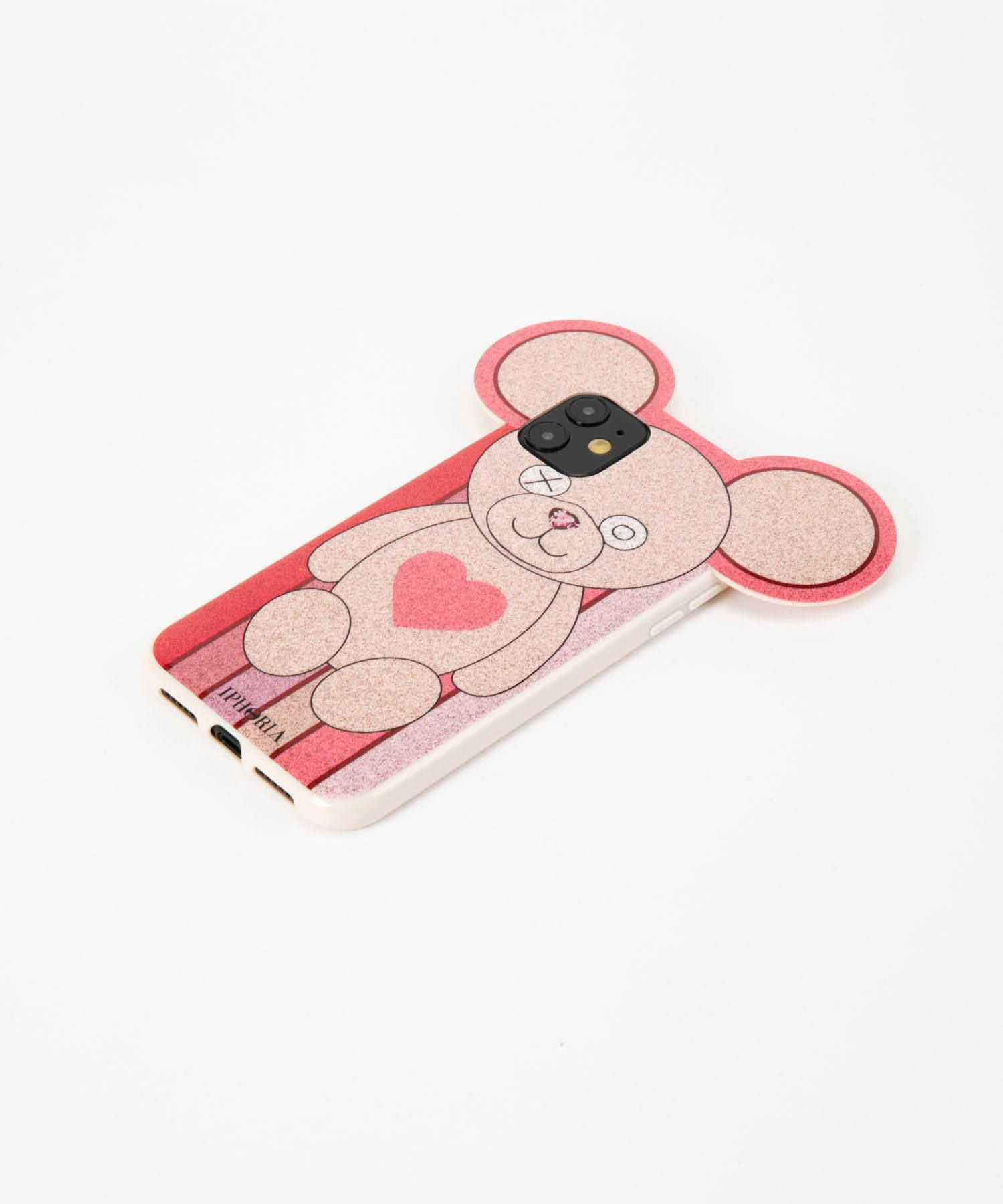 Case for Apple iPhone 11 - Teddy Golden Stripes with Heart