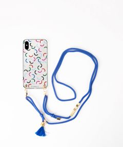 Necklace Case for Apple iPhone XS Max - Colorful Memphis