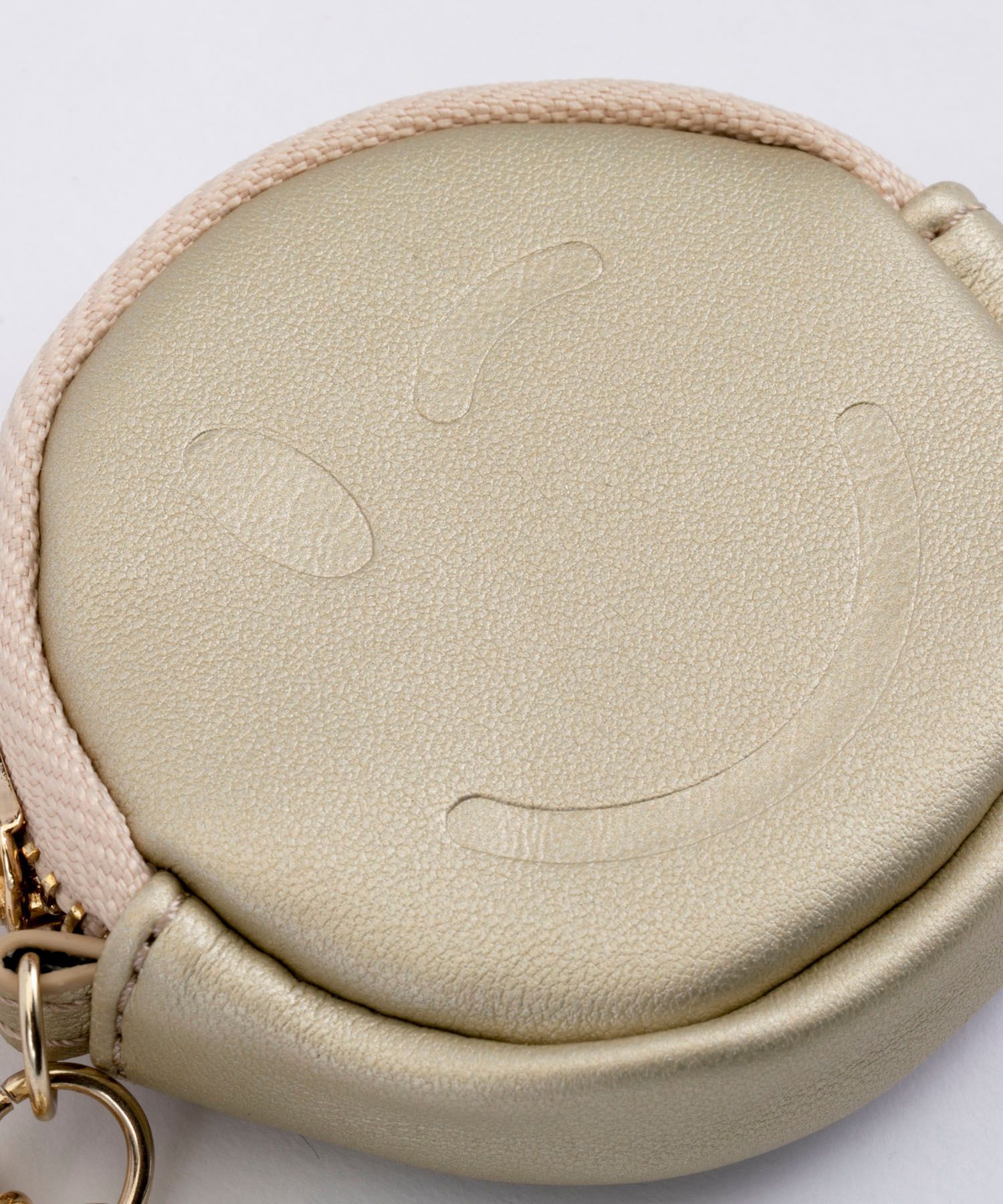 Coin Wallet - golden Smiley
