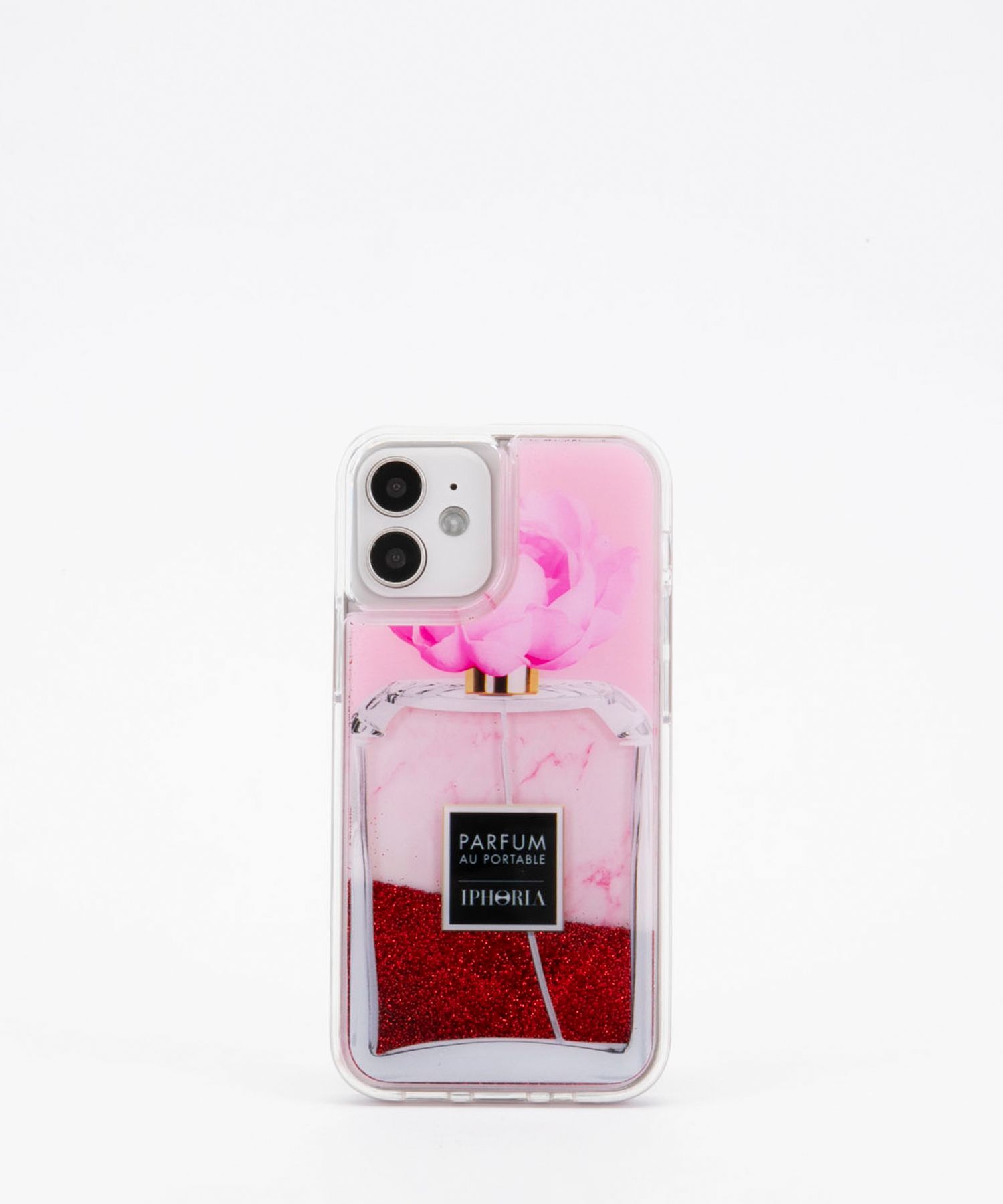 Liquid Case for Apple iPhone 12 mini - Parfume Flower nude - pink