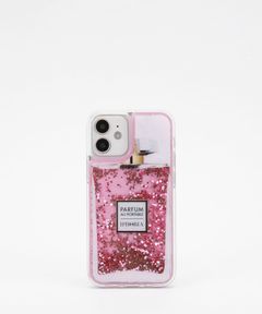 Liquid Case for Apple iPhone 12 mini - Parfum au Portable Red Glitter
