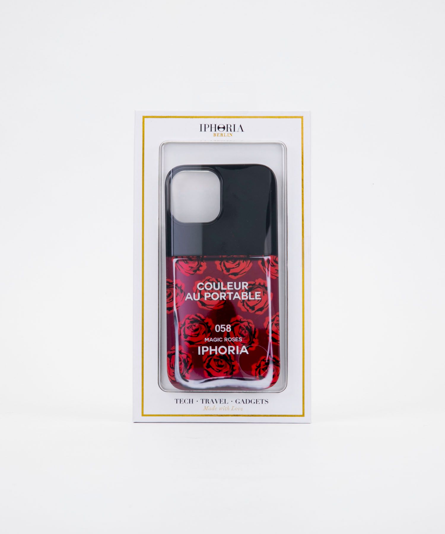 Case for Apple iPhone 12/12 Pro - Nailpolish Coleur Au Portable Magic Roses