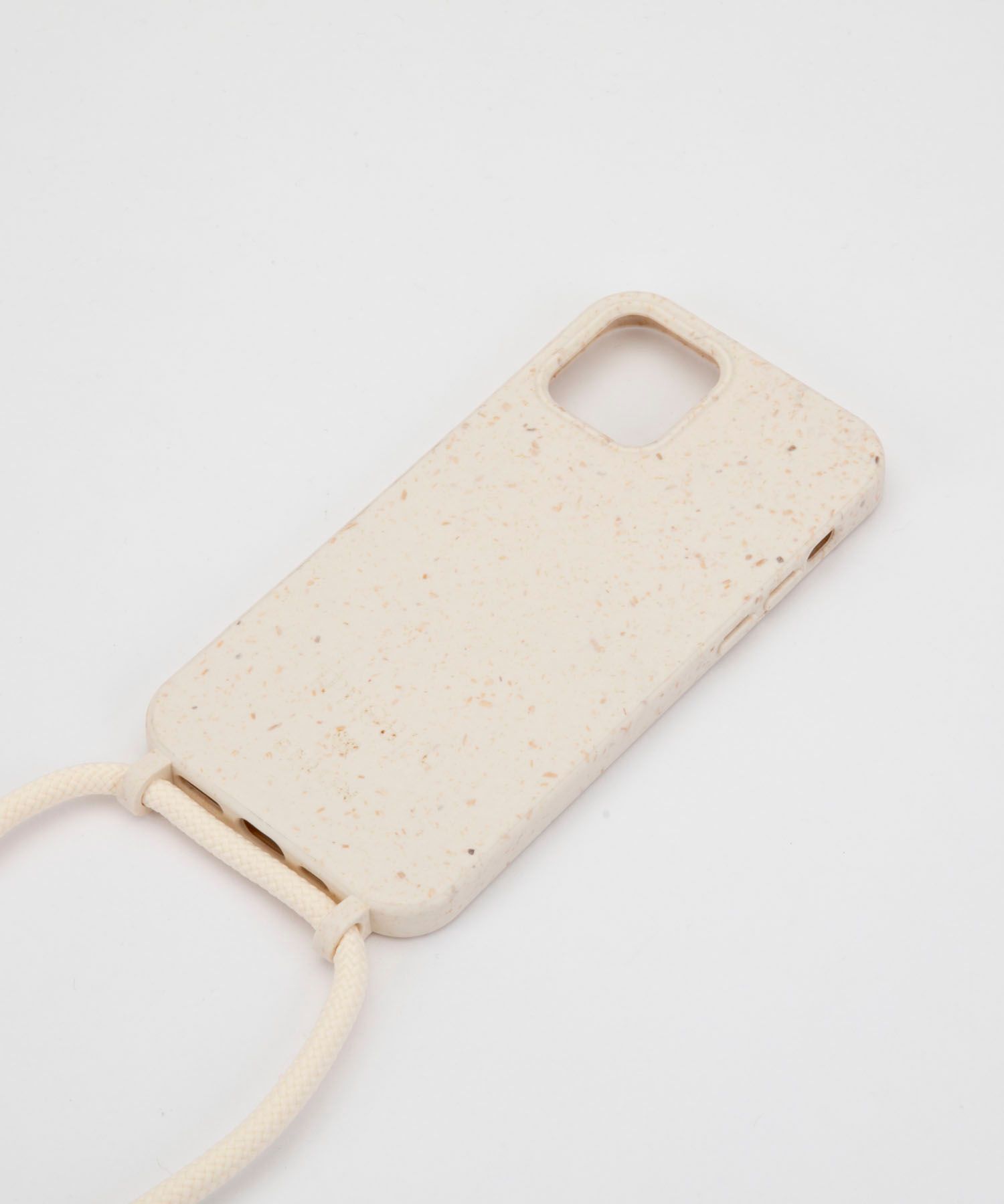 BIO Necklace Case for Apple iPhone 12/12 Pro- Zero Waste White