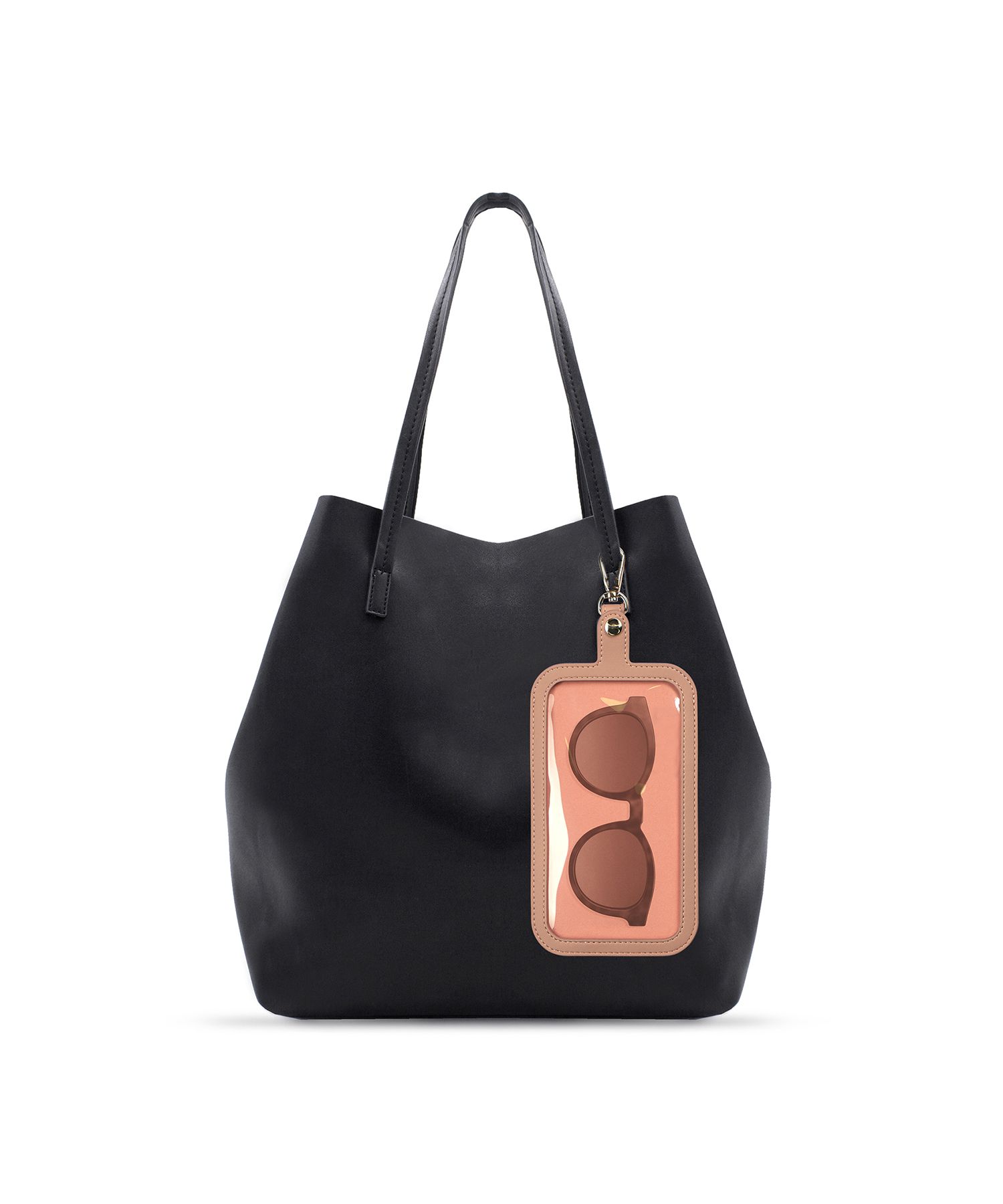 Clip-on Glasses Case - Nude