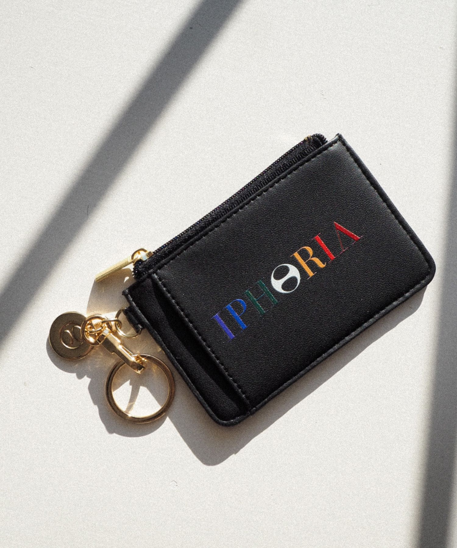 Keychain Card Holder - Black IPHORIA