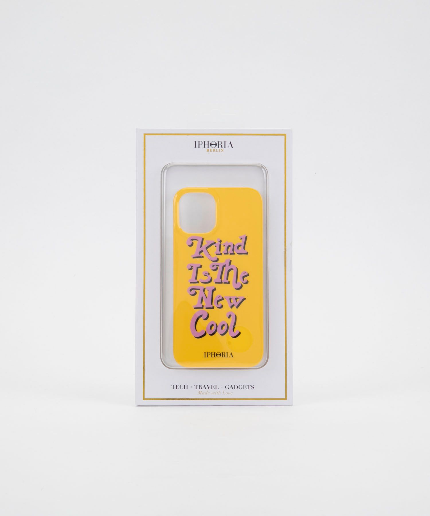 Case for Apple iPhone 12 mini - Kind is the new Cool Yellow