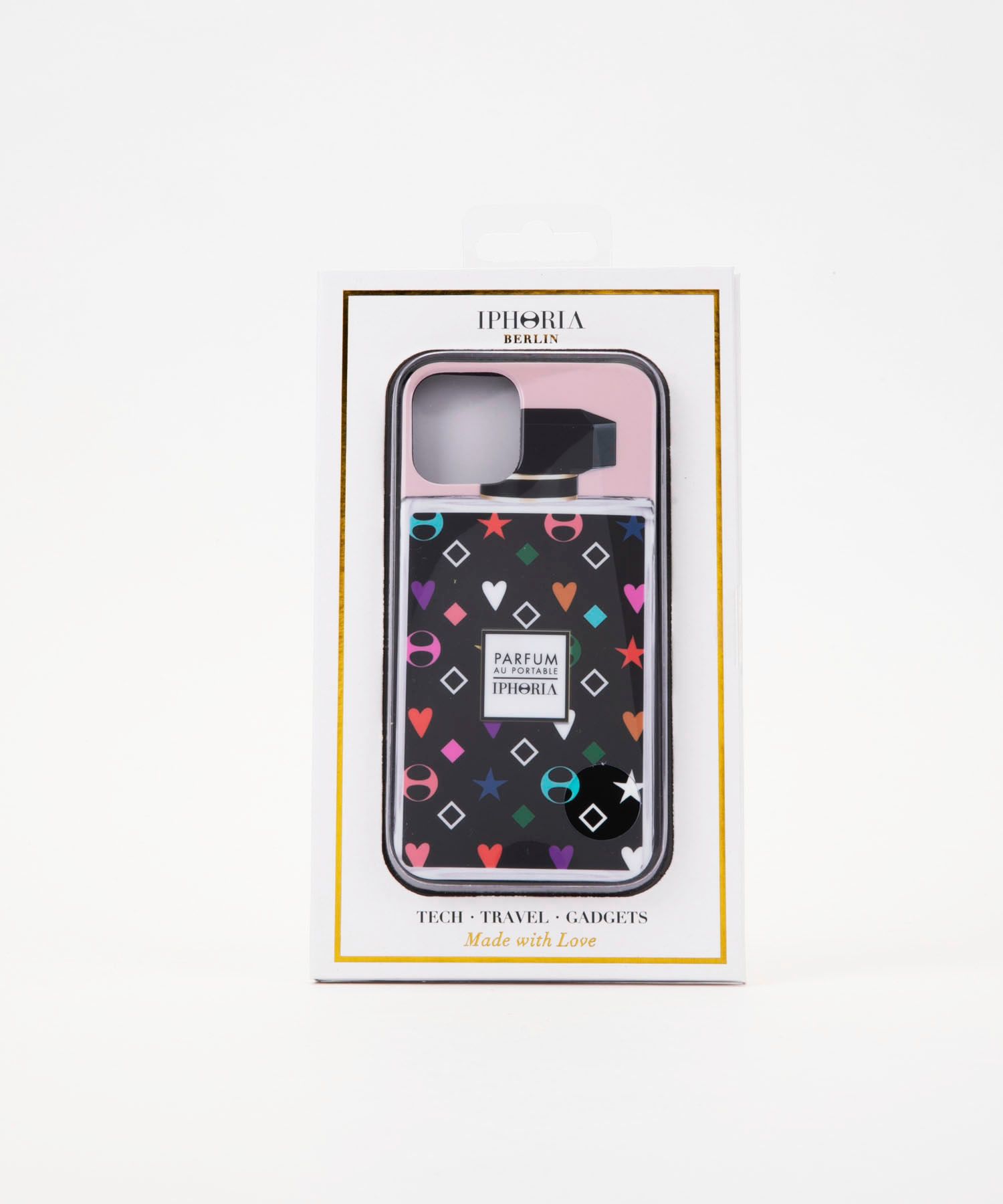 Case for Apple iPhone 11 Pro - Parfume Black colorful pattern