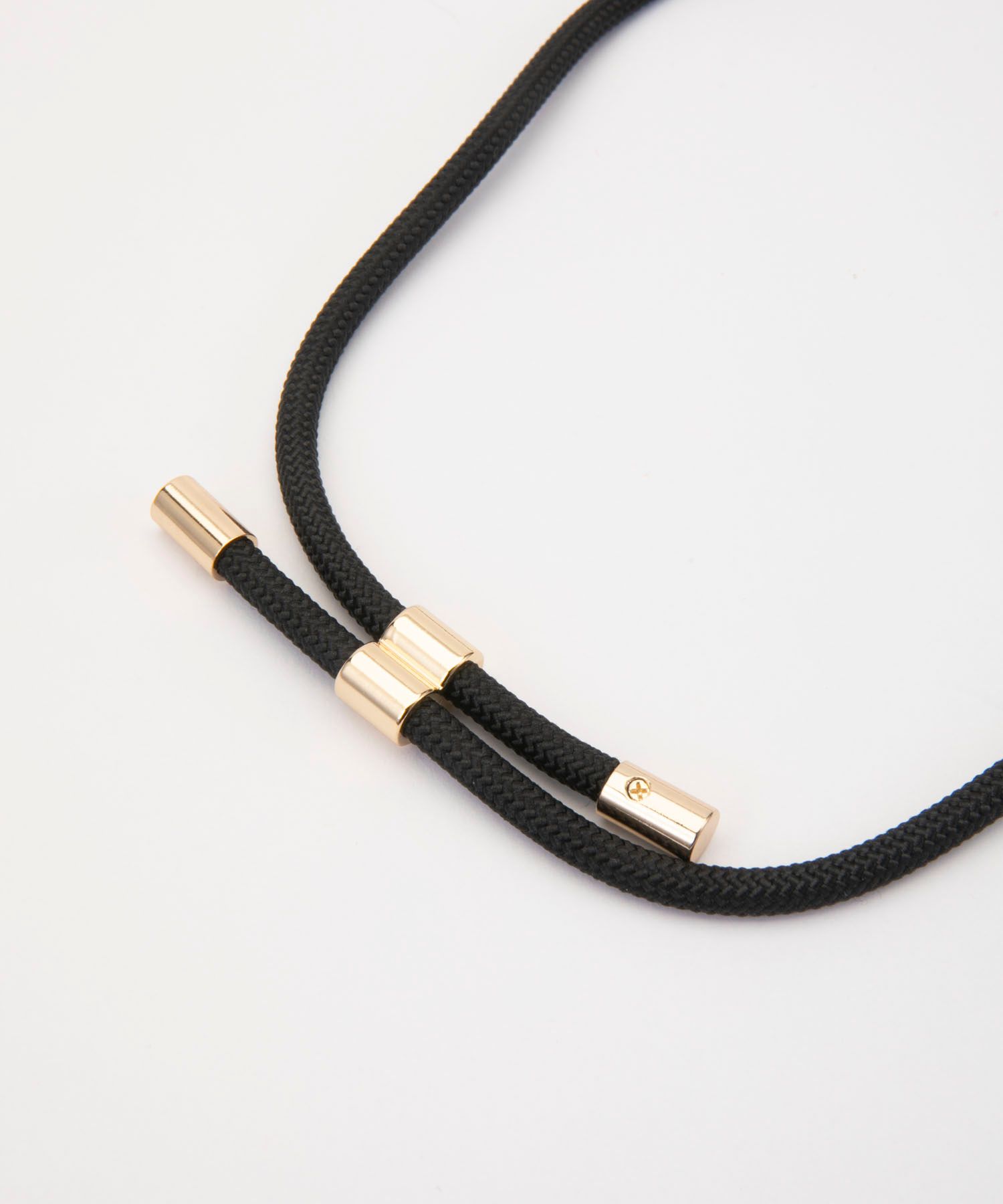 Necklace Case for Apple iPhone 11 Pro with Black Cord - Natural Snake (nude)