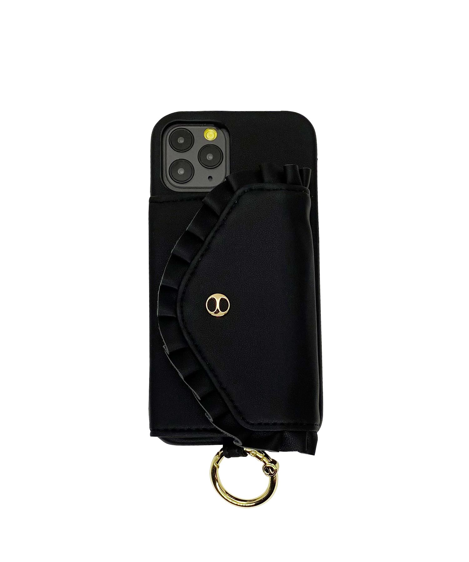 Necklace Case for Apple iPhone 12/12 Pro - Romantic Ruffles with Coin Pocket