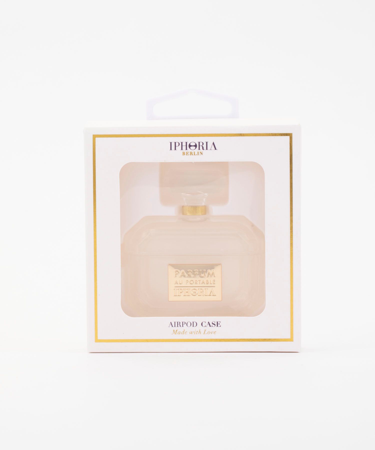 Airpods Pro Case TPU - Parfum No.1 White & Gold