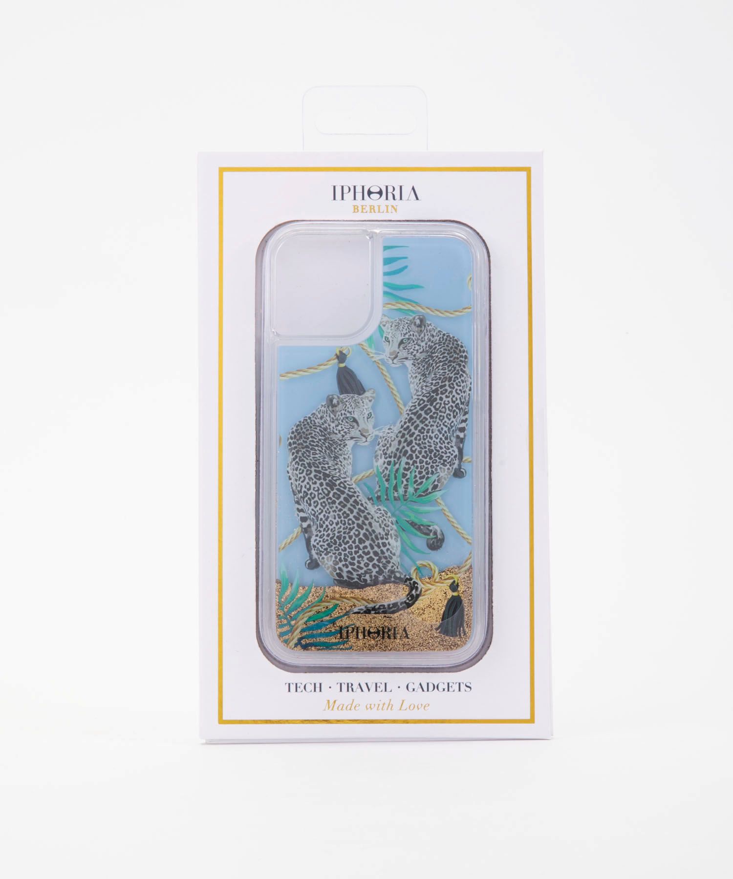Liquid Case for Apple iPhone 11 Pro - Blue Leopards