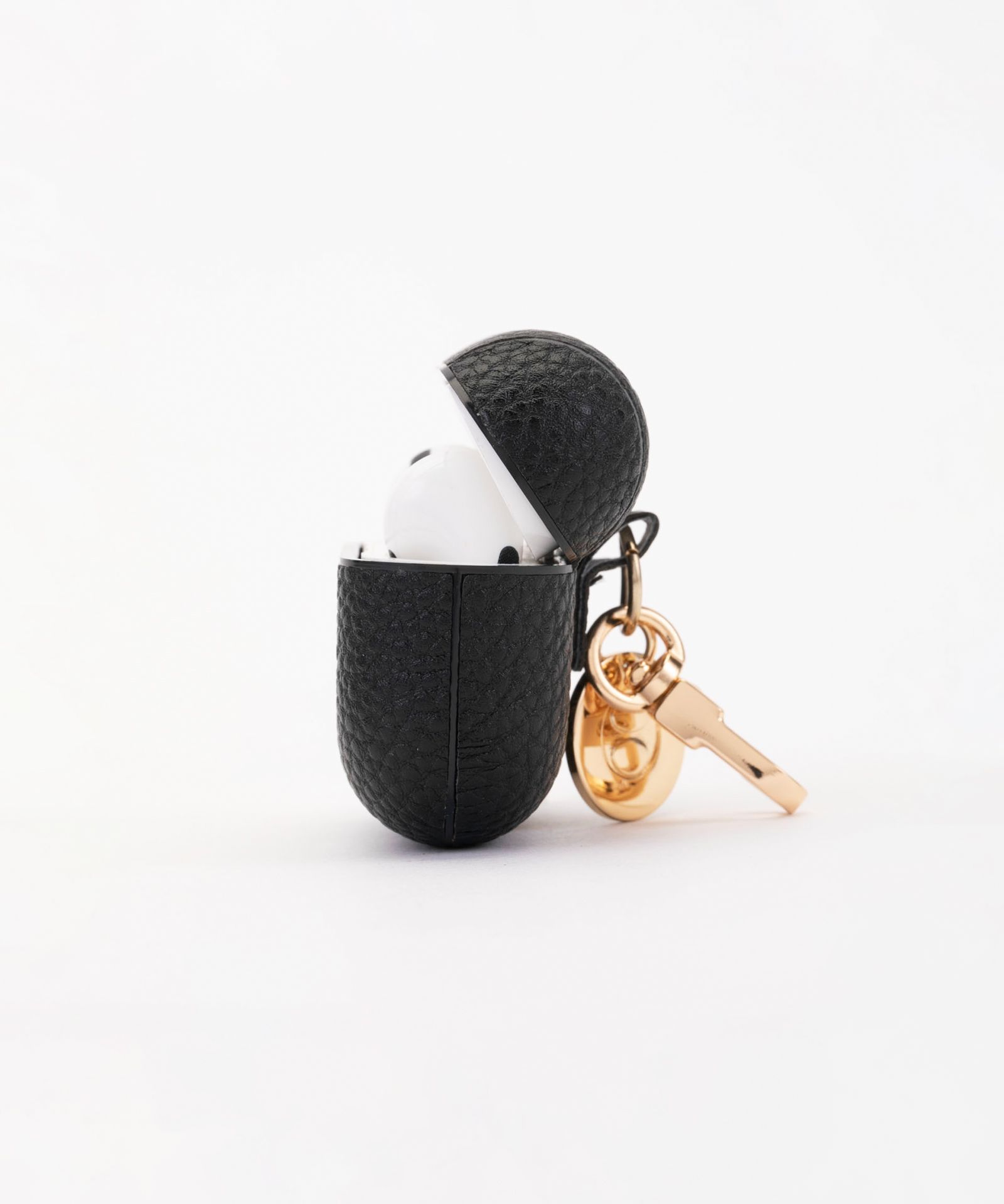 Key Chain Airpod Pro Case - Black