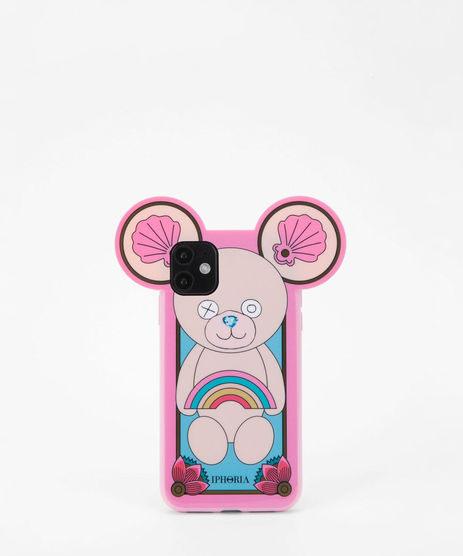 Case for Apple iPhone 11 - Teddy Seashell Rainbow