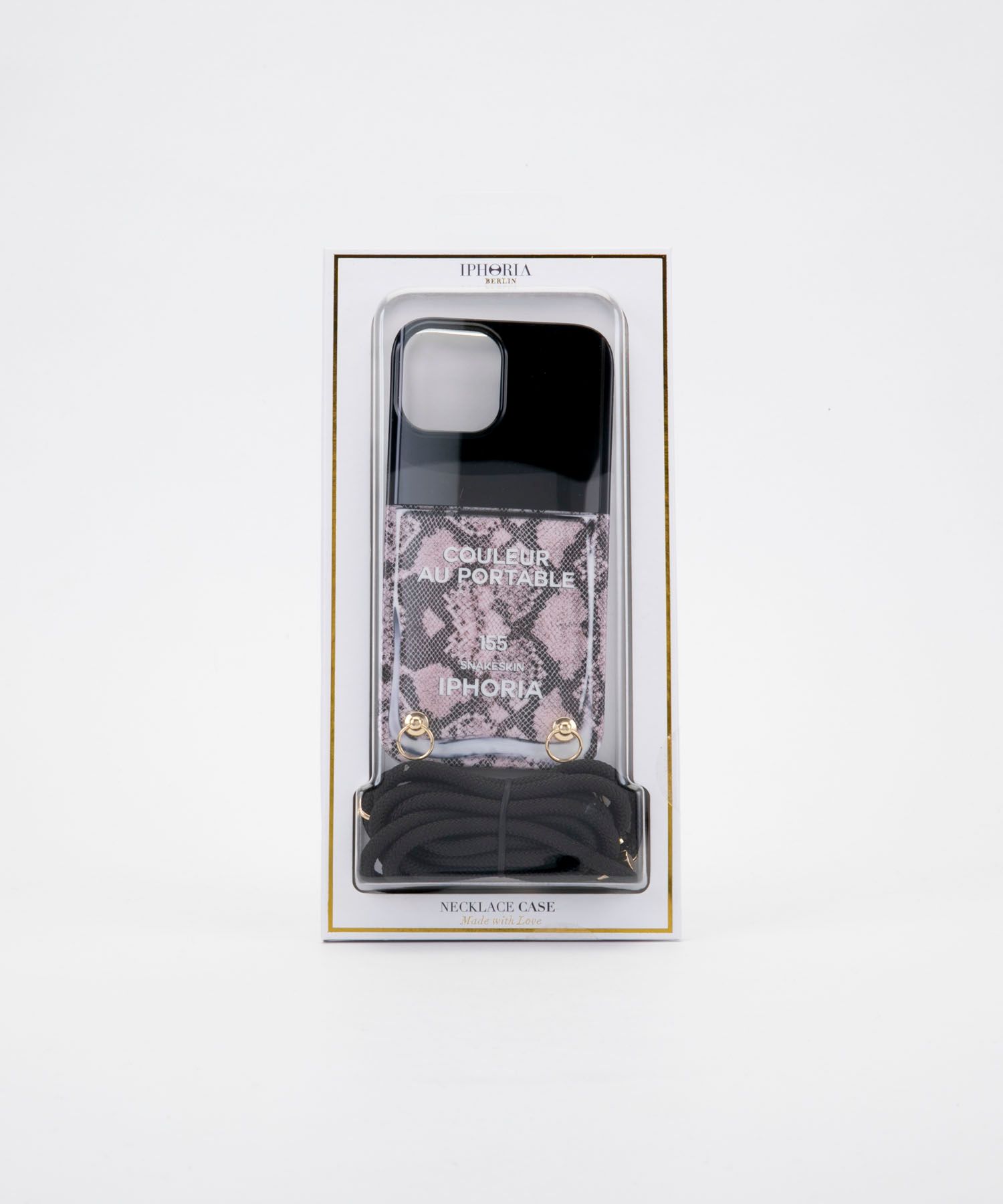 Necklace Case for Apple iPhone 12/12 Pro - Snakeskin