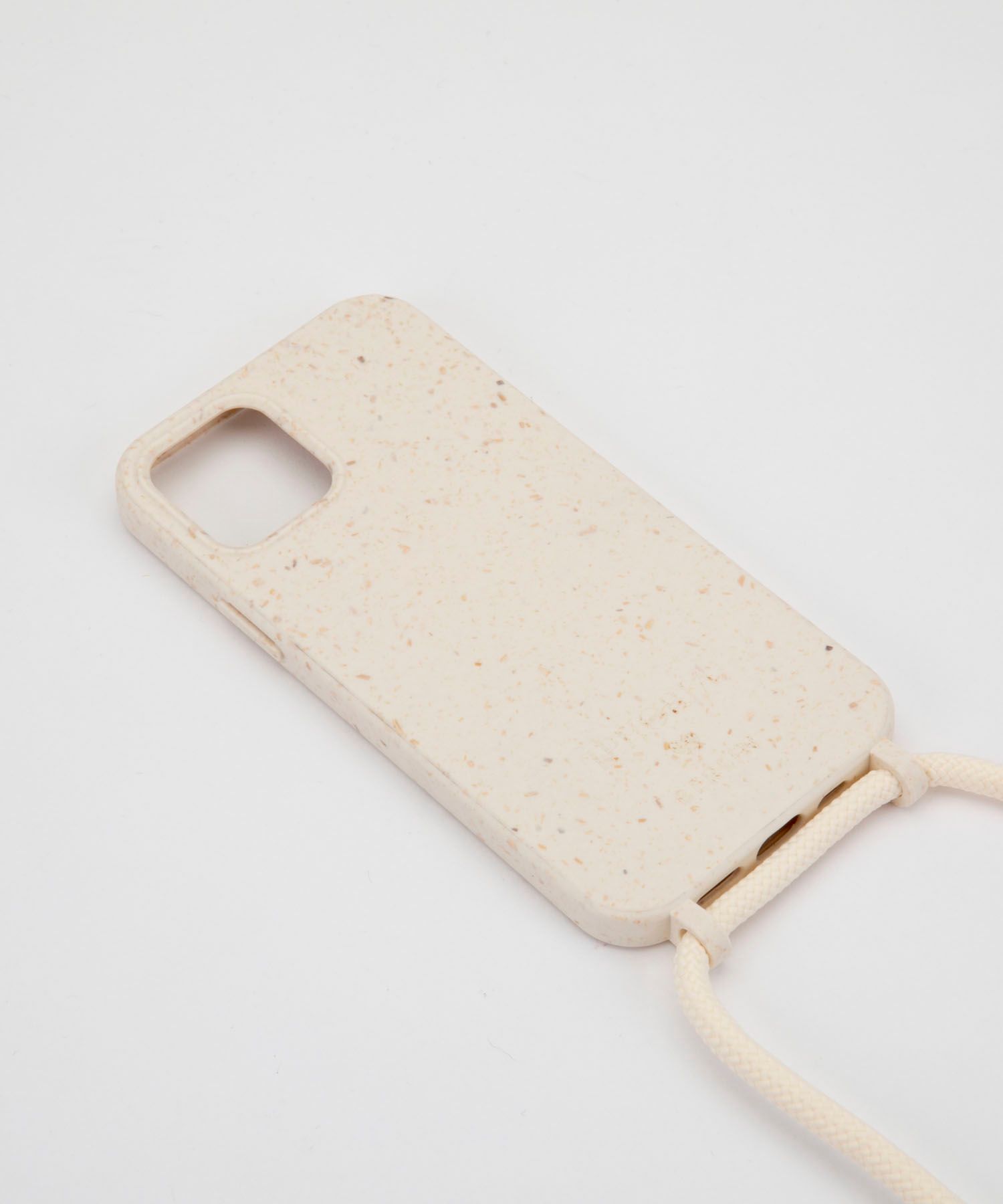BIO Necklace Case for Apple iPhone 12/12 Pro- Zero Waste White