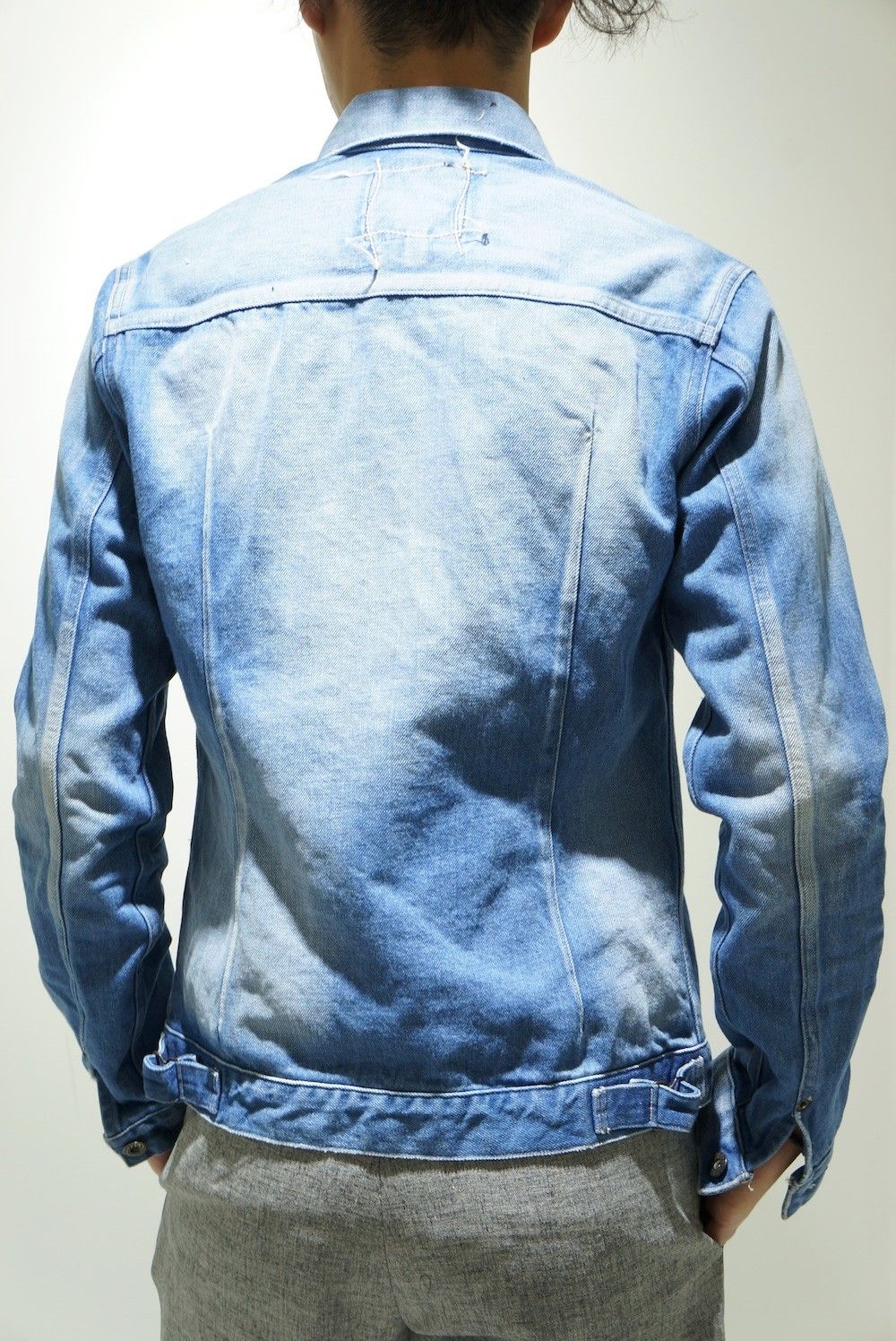 KURO - Denim Jacket Vintage Wash 02 | Ivory