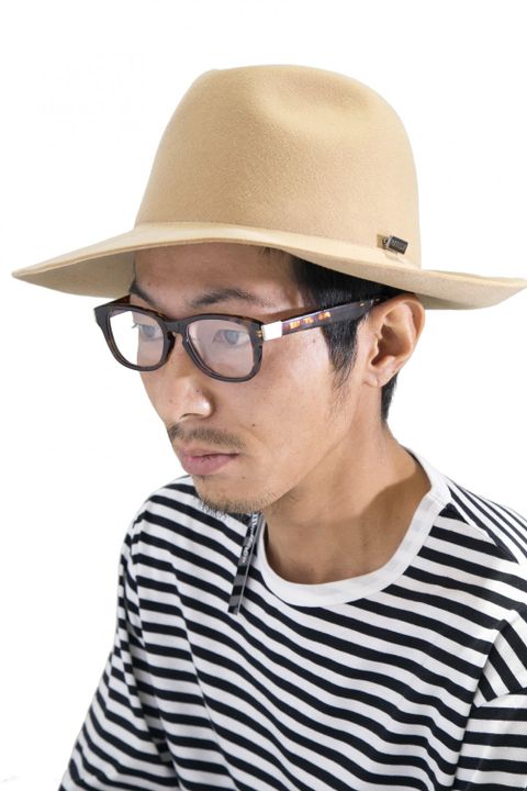 1440円 日本に マニエラ MANIERA 中折れ帽子 ハット ウール M グレー AN12 ■GY06 レディース